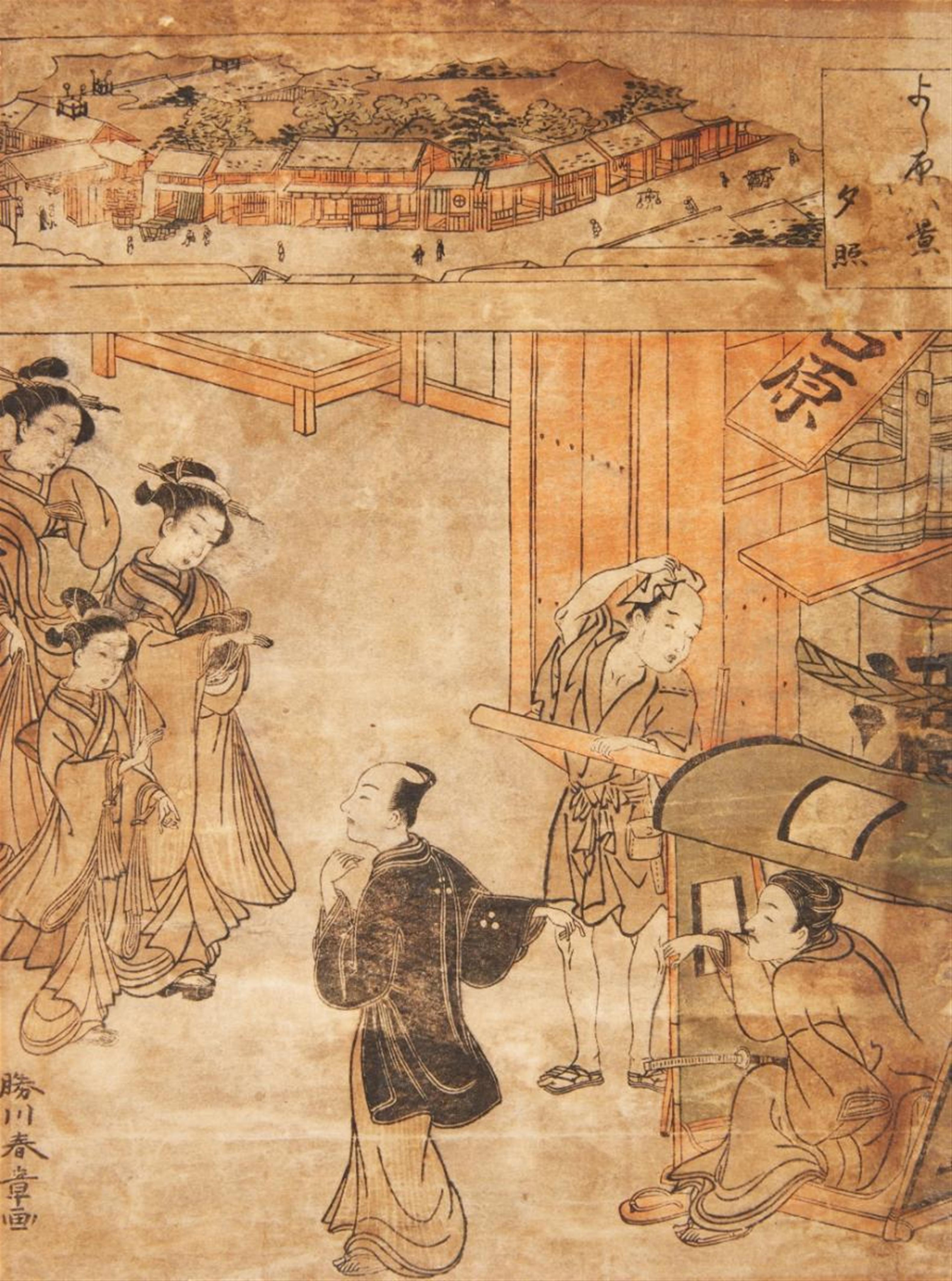 Torii Kiyonaga
Katsukawa Shunshô - Katsukawa Shunsho (1726-1792) and Torii Kiyonaga (1752-1815) - image-3