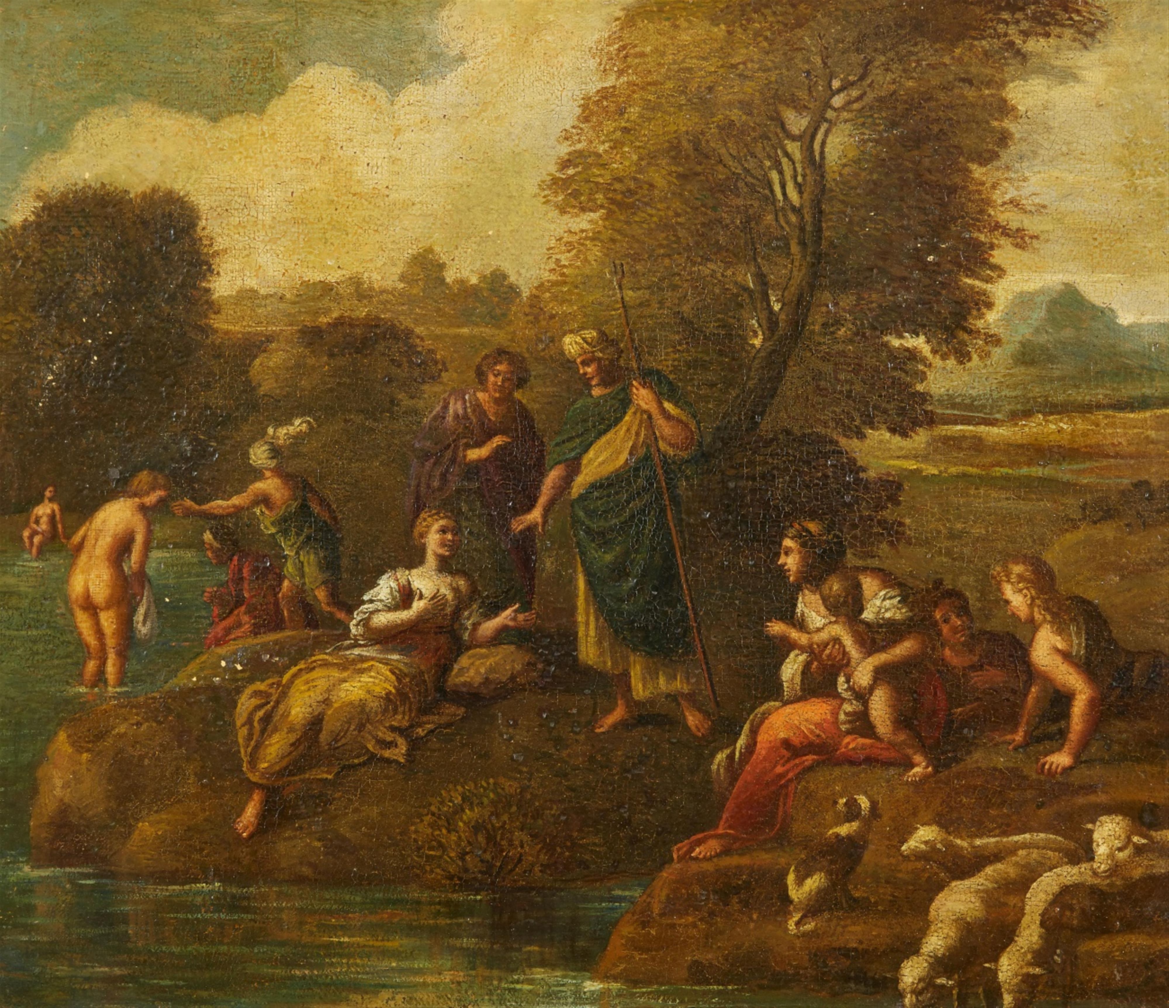 Dutch School of the 18th century - A Mythological Scene - image-1
