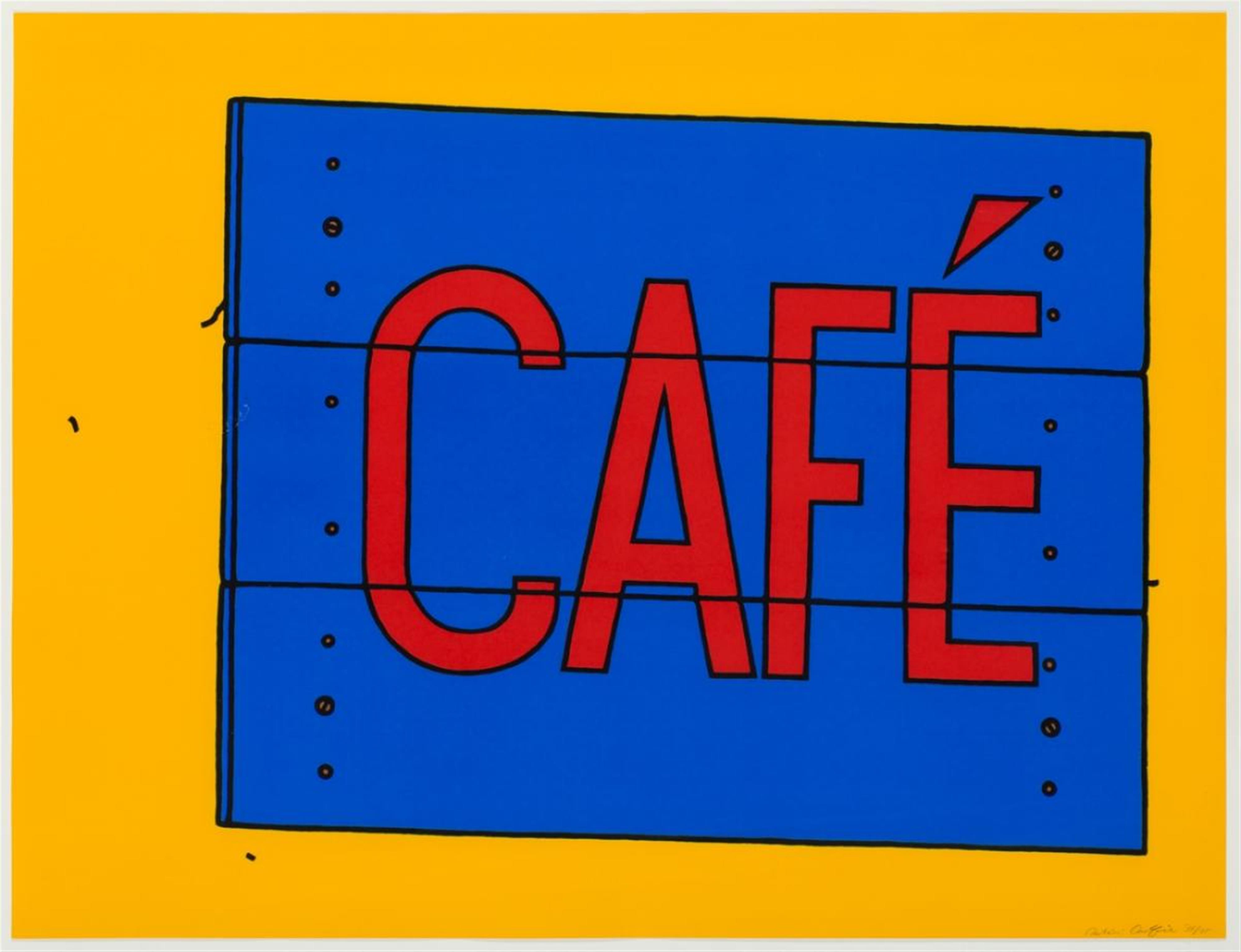 Patrick Caulfield - Café sign - image-1