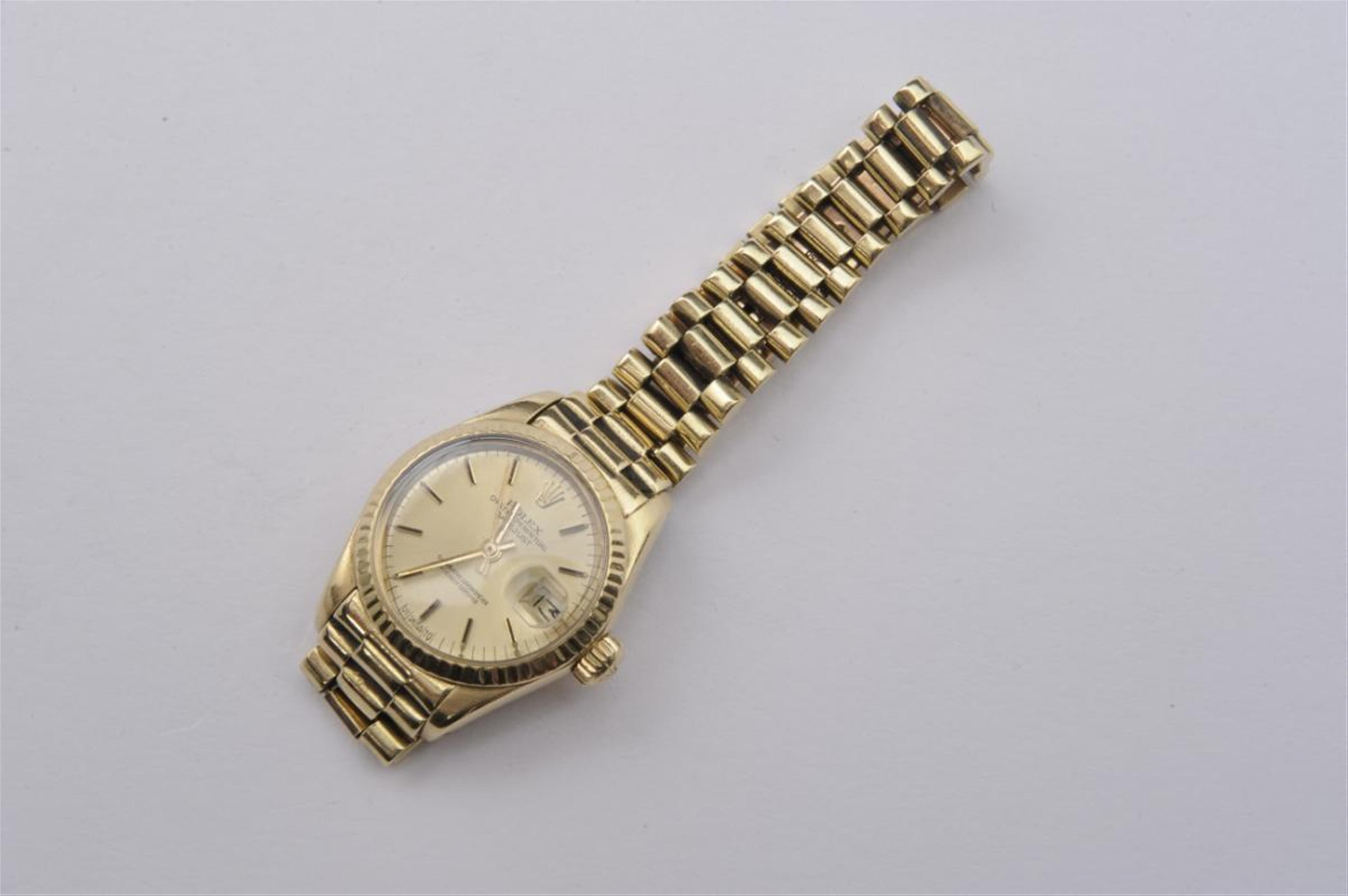 A ROLEX Lady Date Just model wristwatch. - image-1