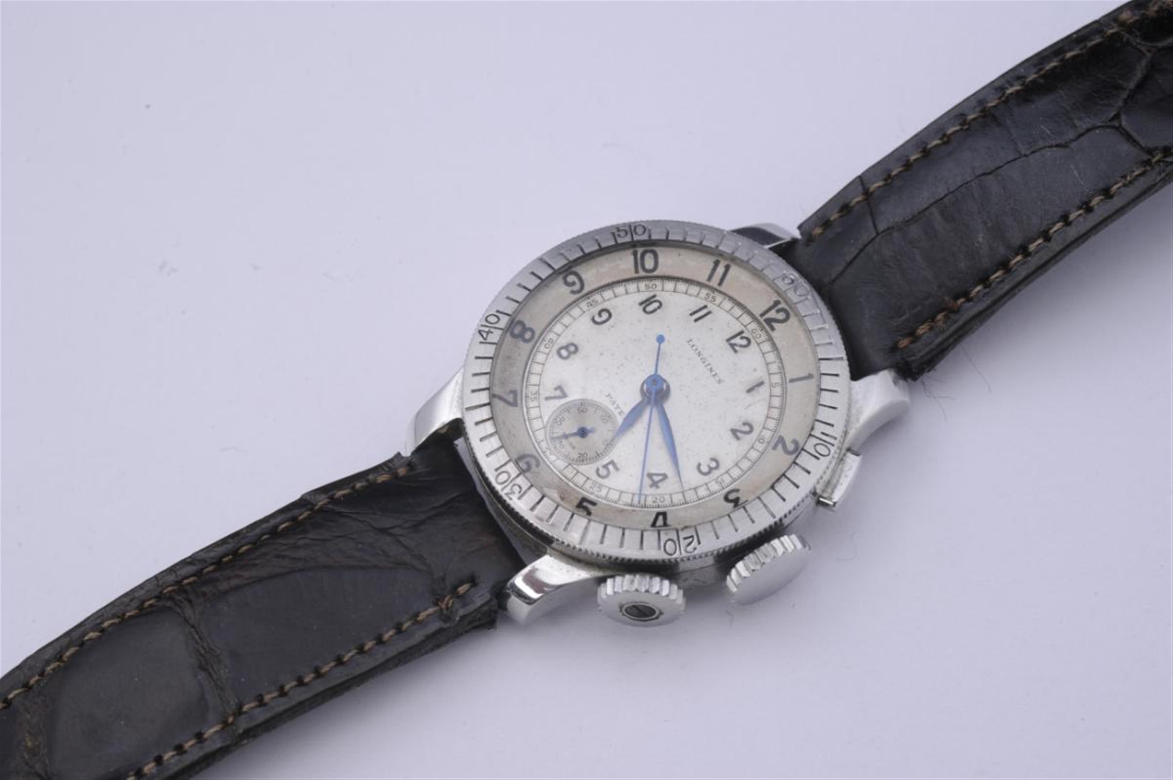 An early LONGINES men's wristwatch. - image-1