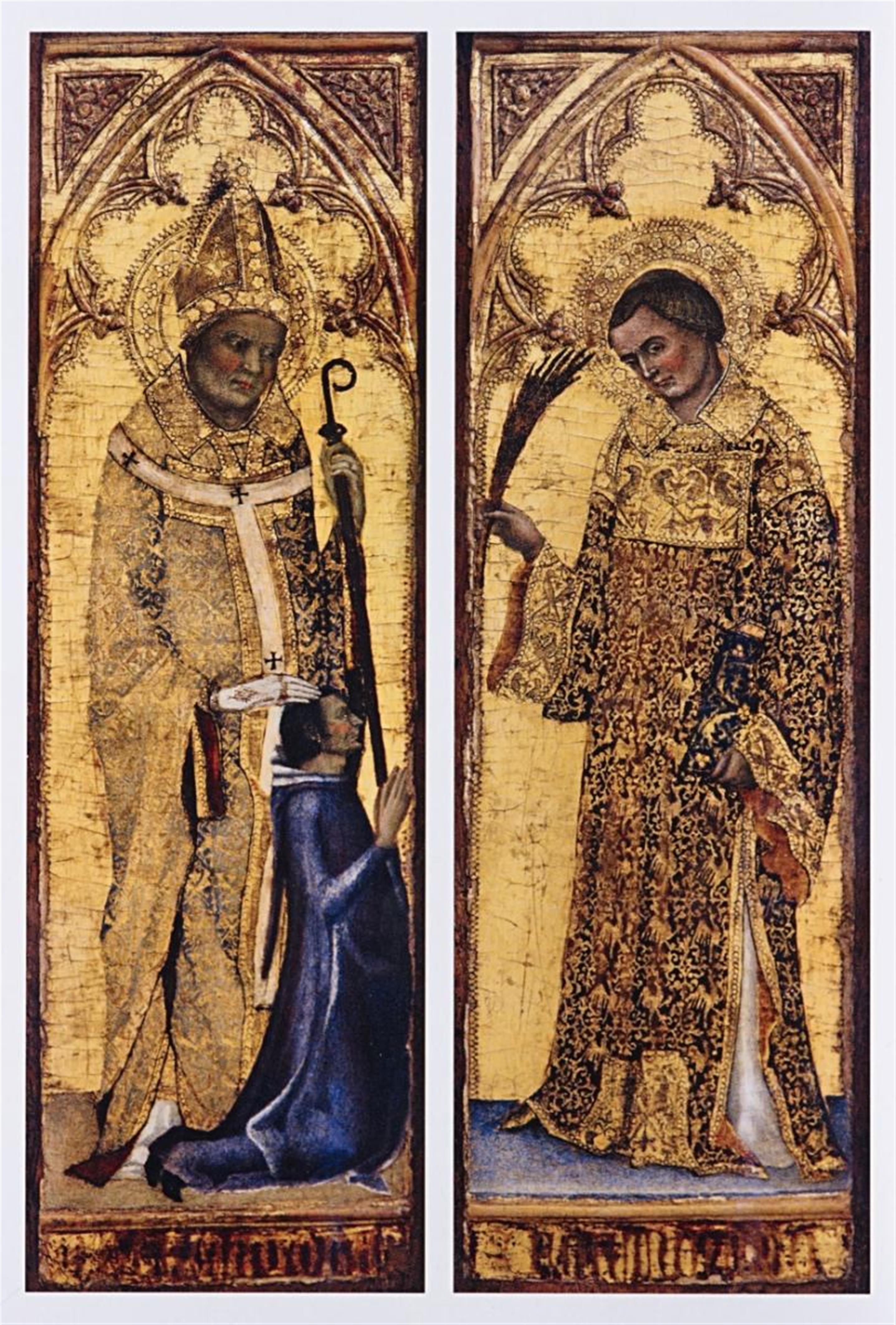 Matteo Giovannetti - Catherine of Alexandria and Saint Anthony the Great - image-3