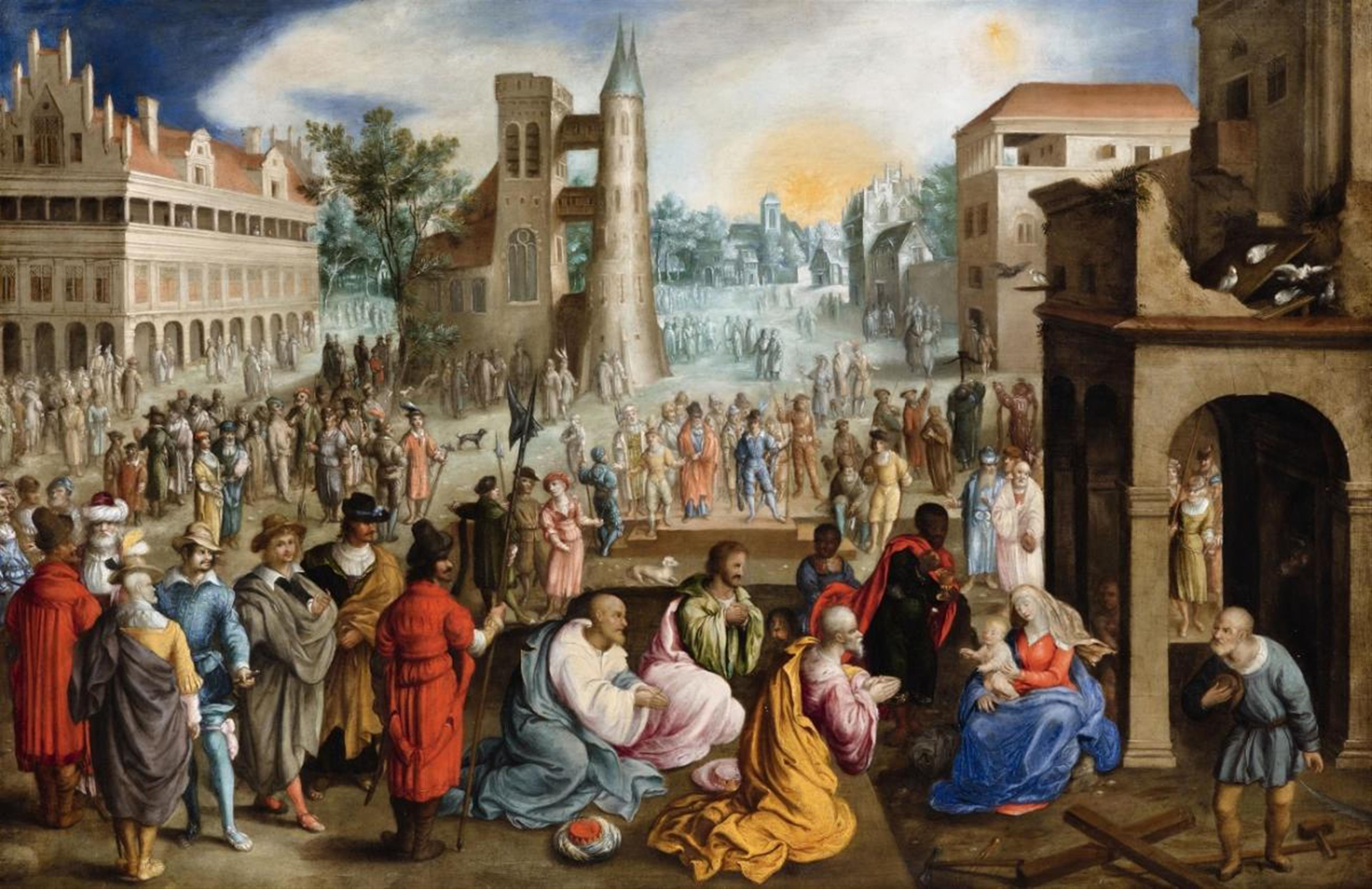 Anton Mozart, attributed to - The Adoration of the Magi - image-1