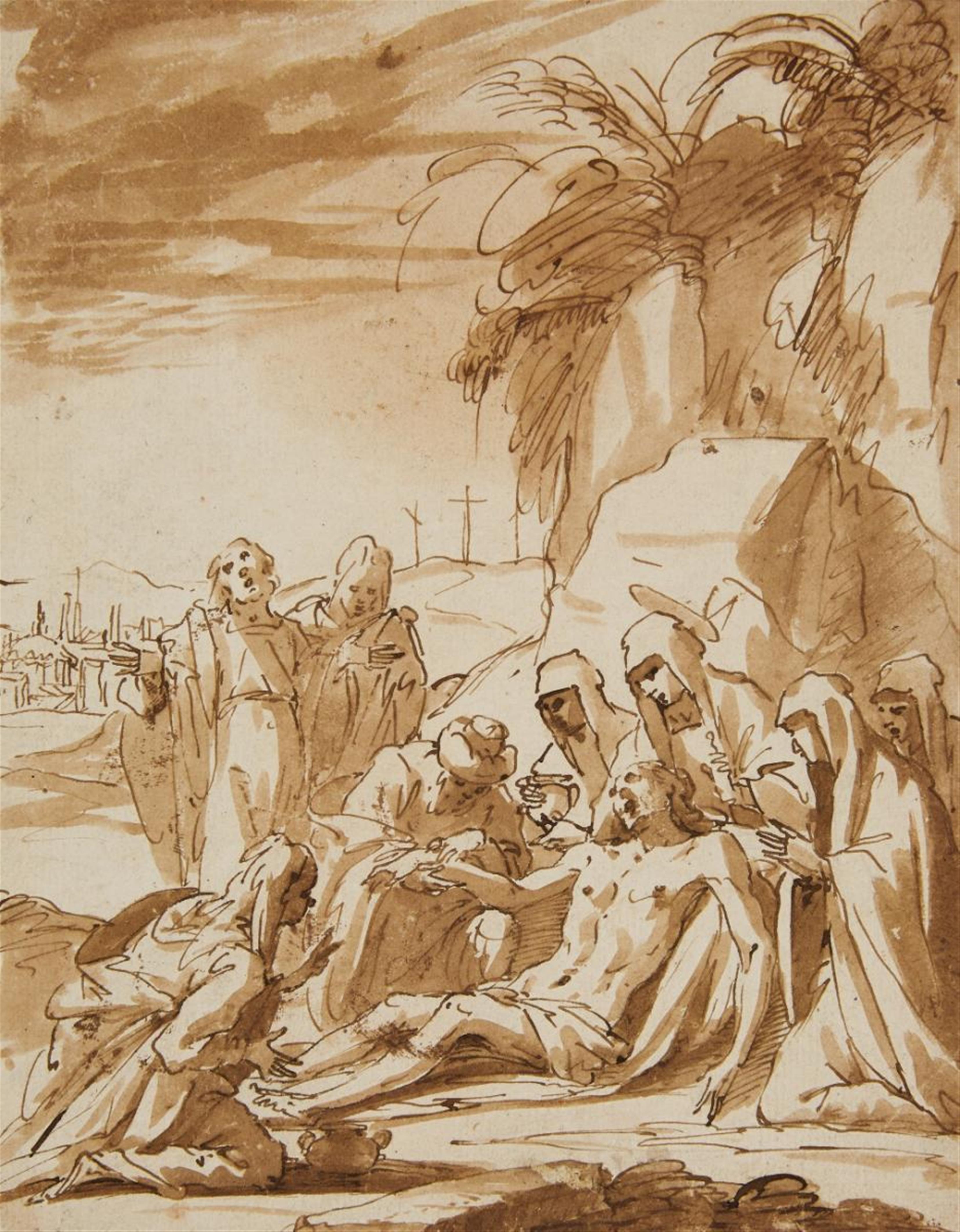 Italian School of the 17th century - The Lamentation of Christ - image-1