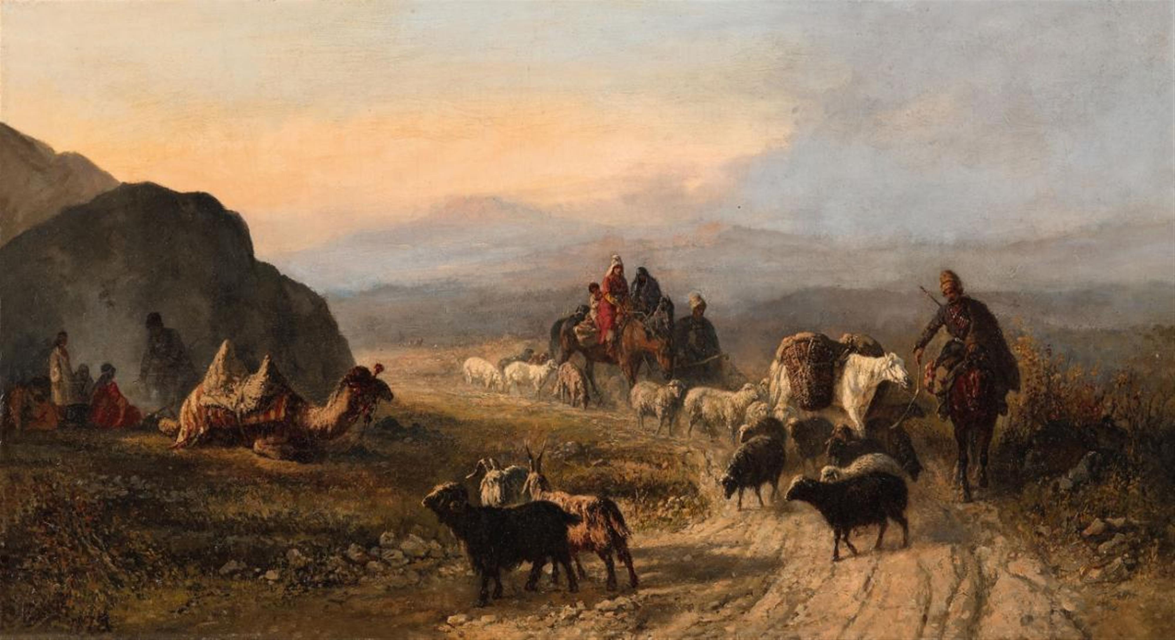 Fedor Bajkov - Shepherds in the Caucasus - image-1