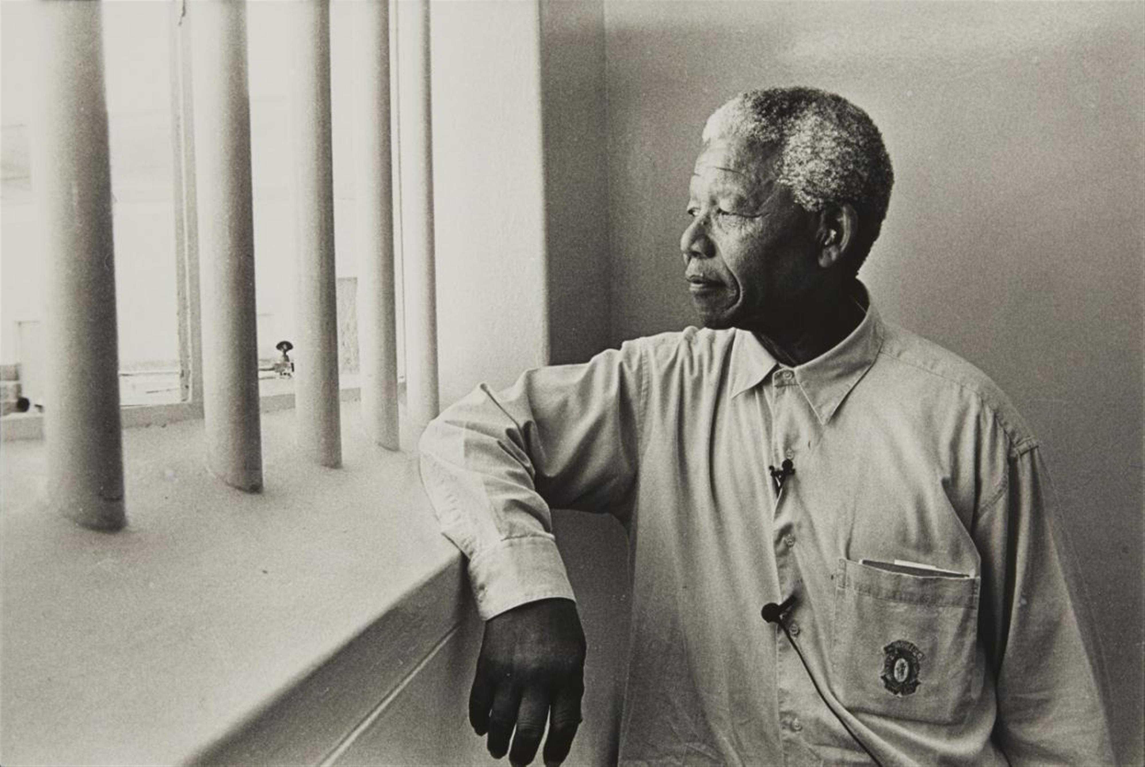 Jürgen Schadeberg - Nelson Mandela in his cell on Robben Island (revisit) - image-1