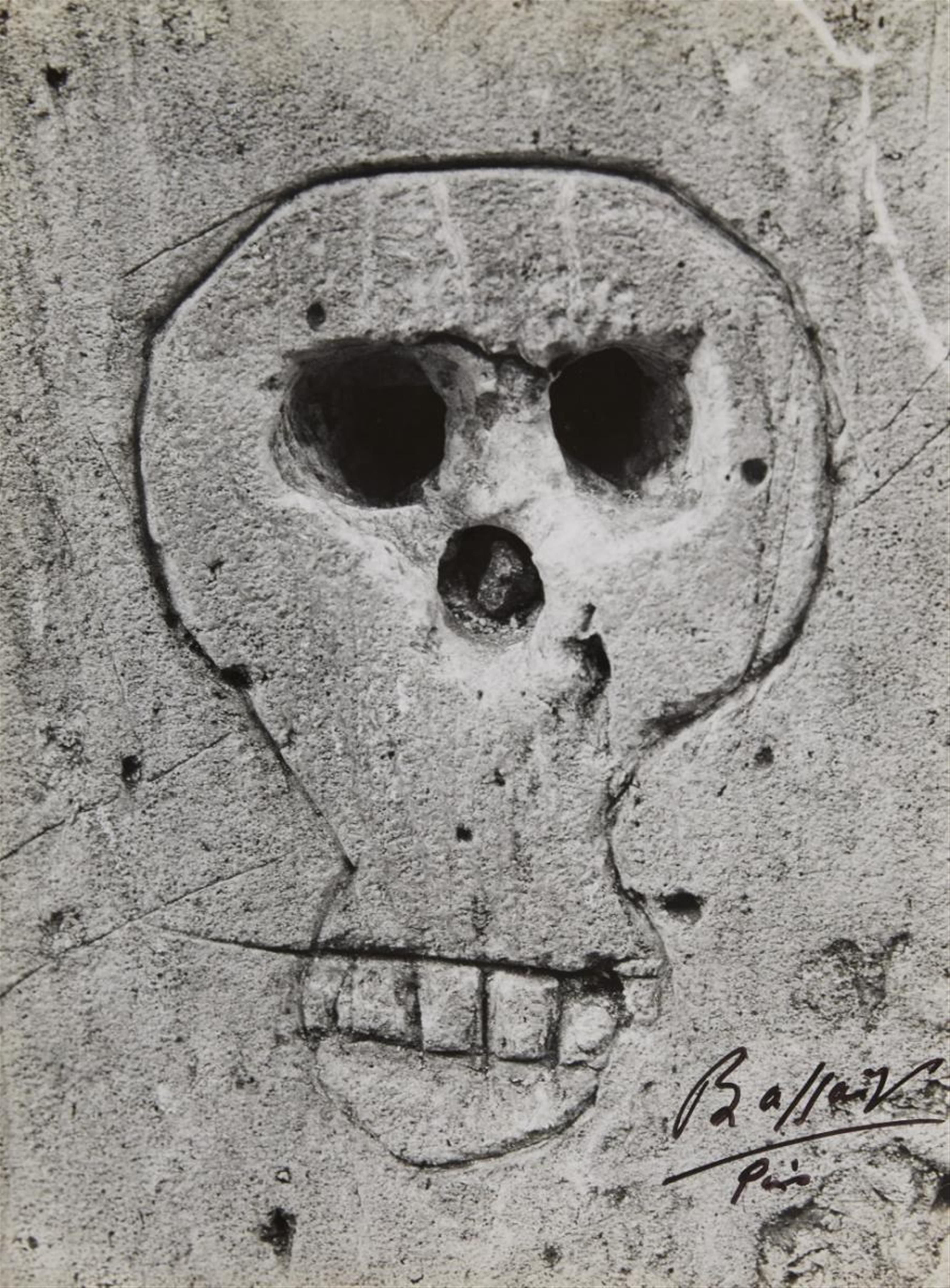 Brassaï (Gyula Halász) - Graffiti (Skull) - image-1