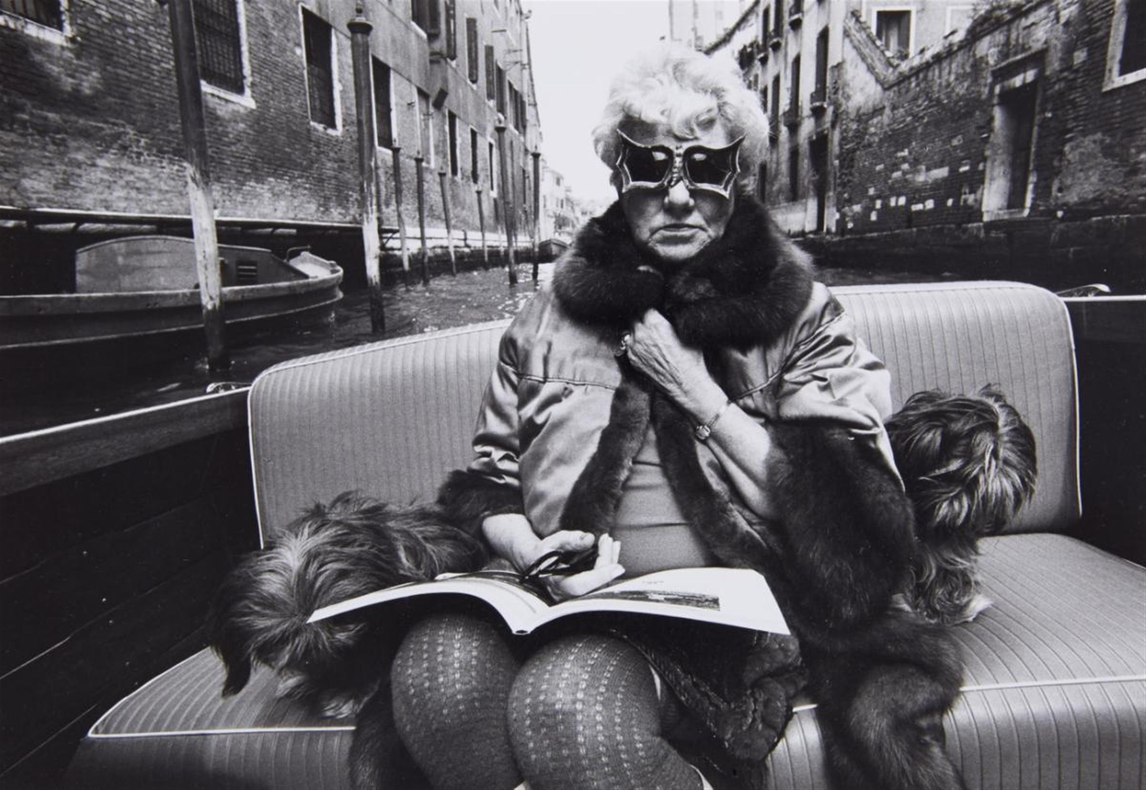 Stefan Moses - Peggy Guggenheim, Venice - image-1