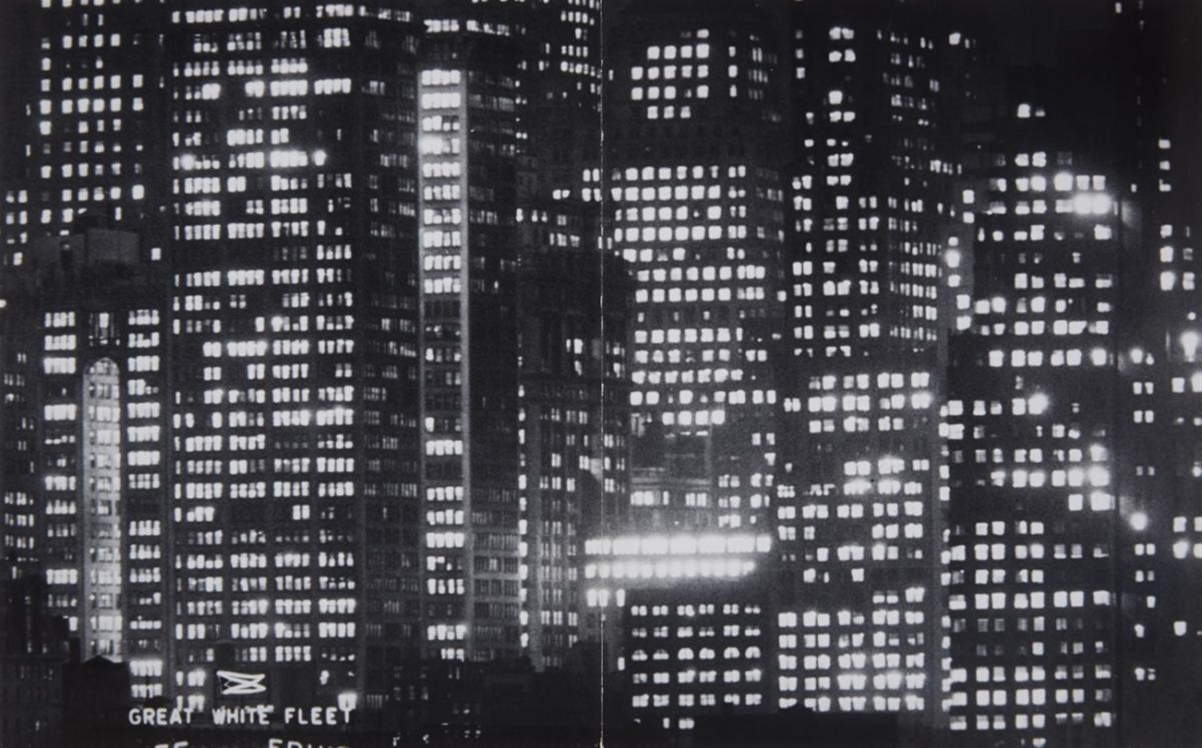 Andreas Feininger - Untitled (Manhattan at night) - image-1