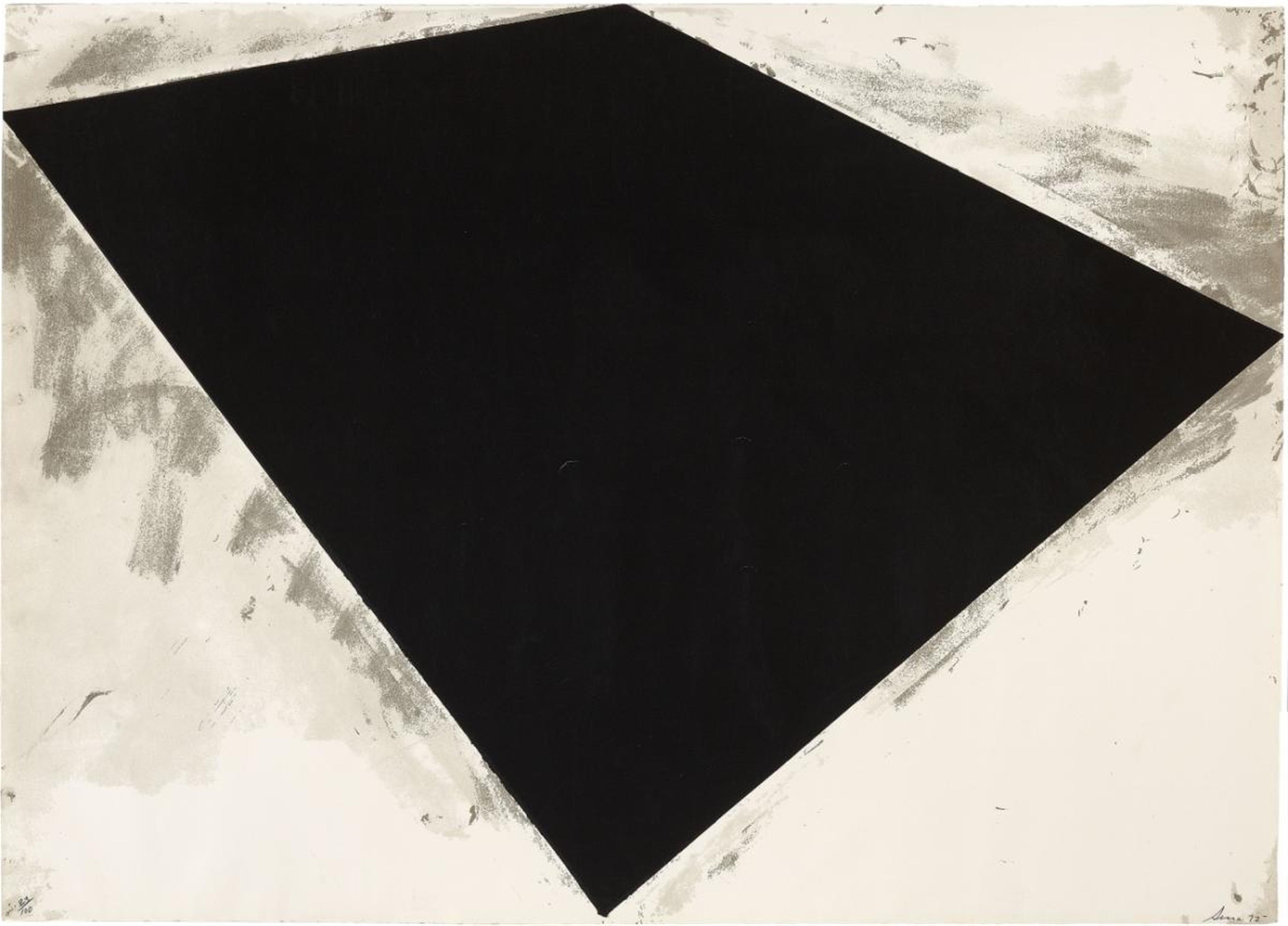 Richard Serra - Untitled (Philip Glass Poster) - image-1