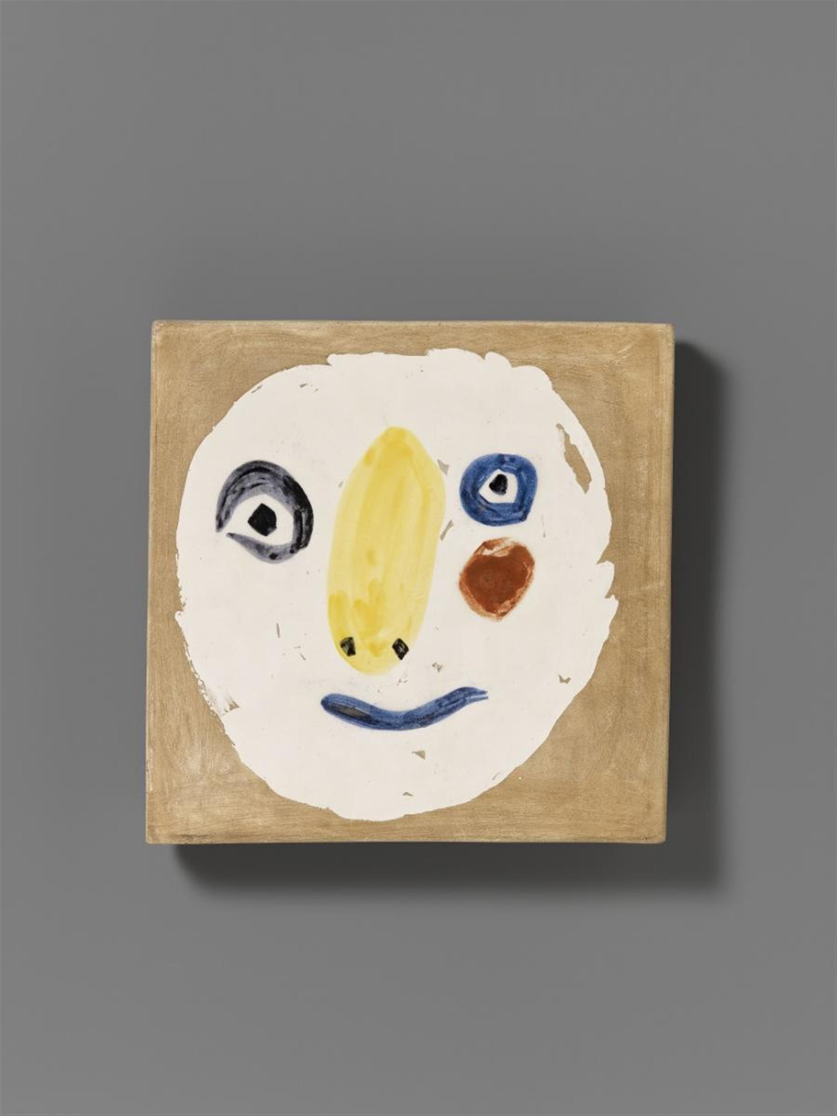 Pablo Picasso - Tête polychrome - image-1