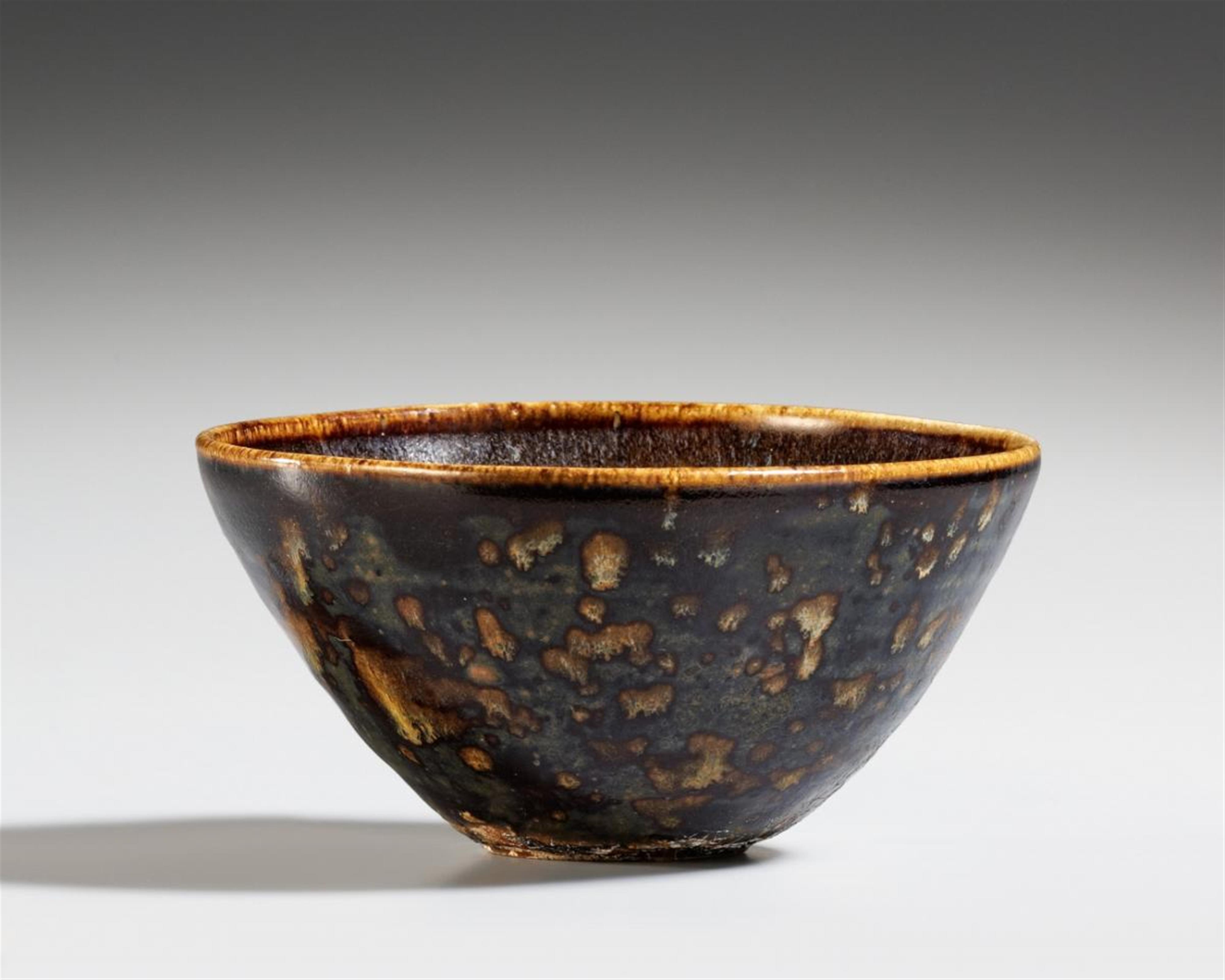 A small Jizhou tortoiseshell tea bowl. 12th/13th century - image-1