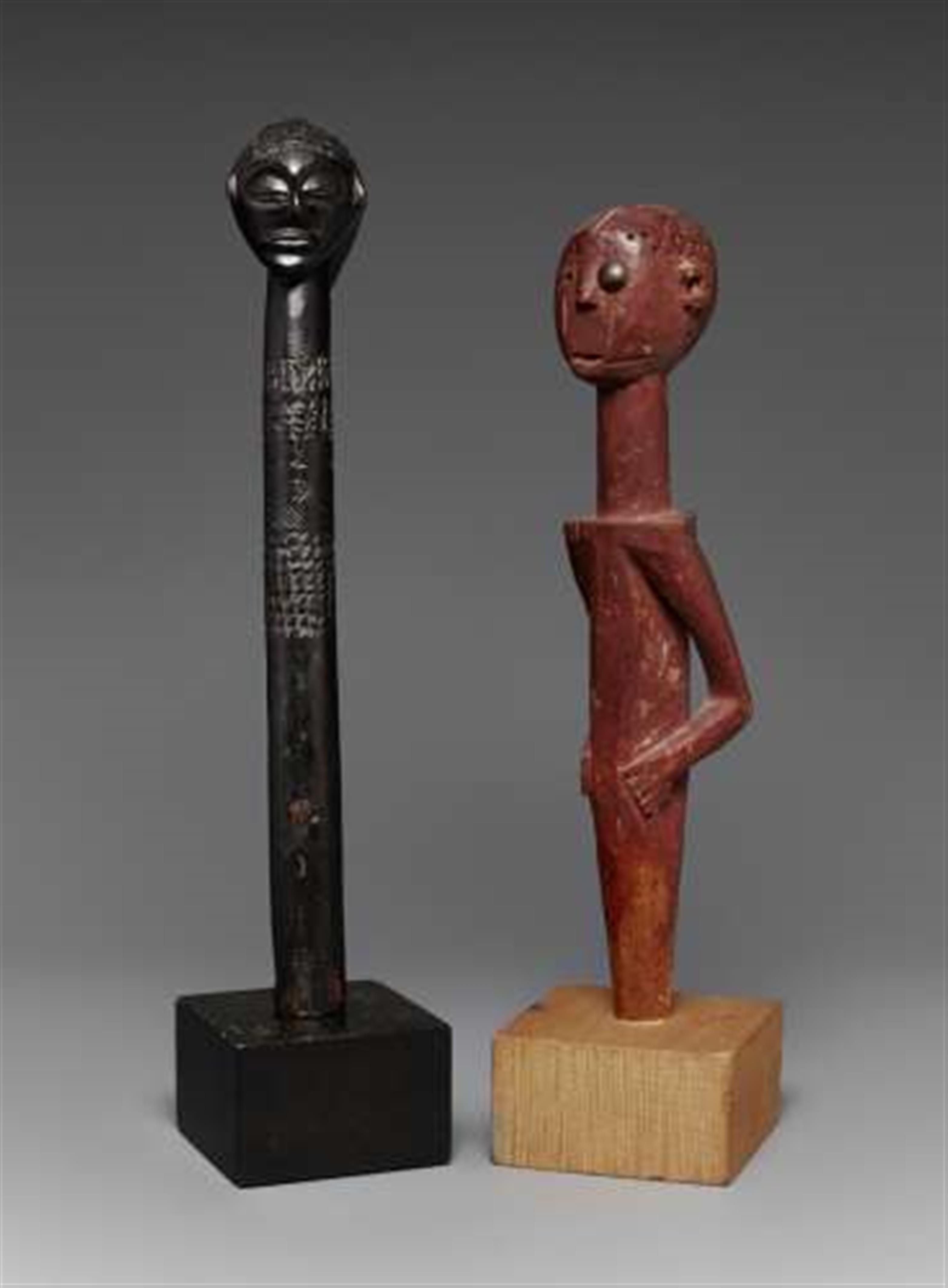 A CENTRAL/EAST AFRICAN STAFF AND HALF FIGURE - image-1