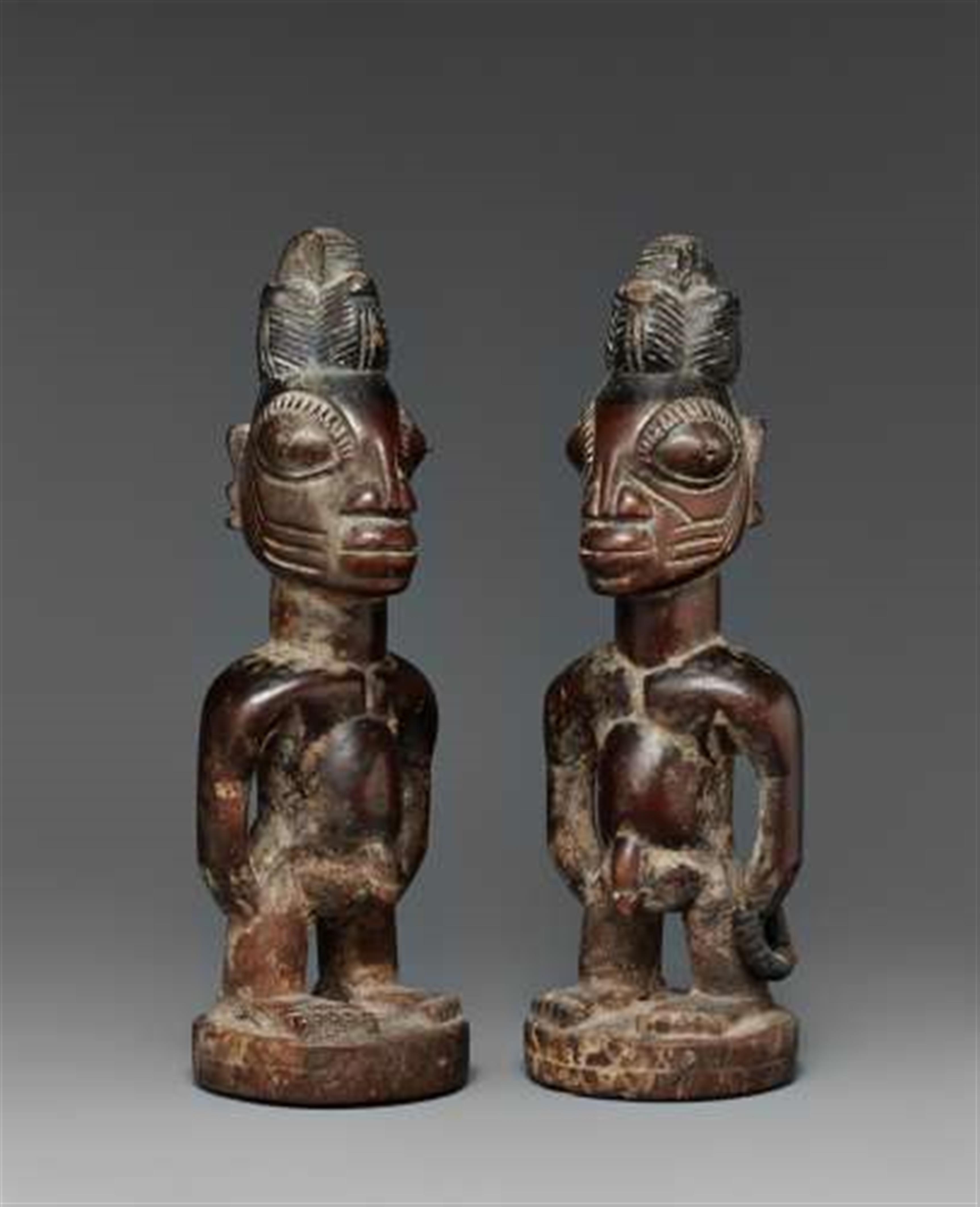 A PAIR OF MALE IBEJI - image-1