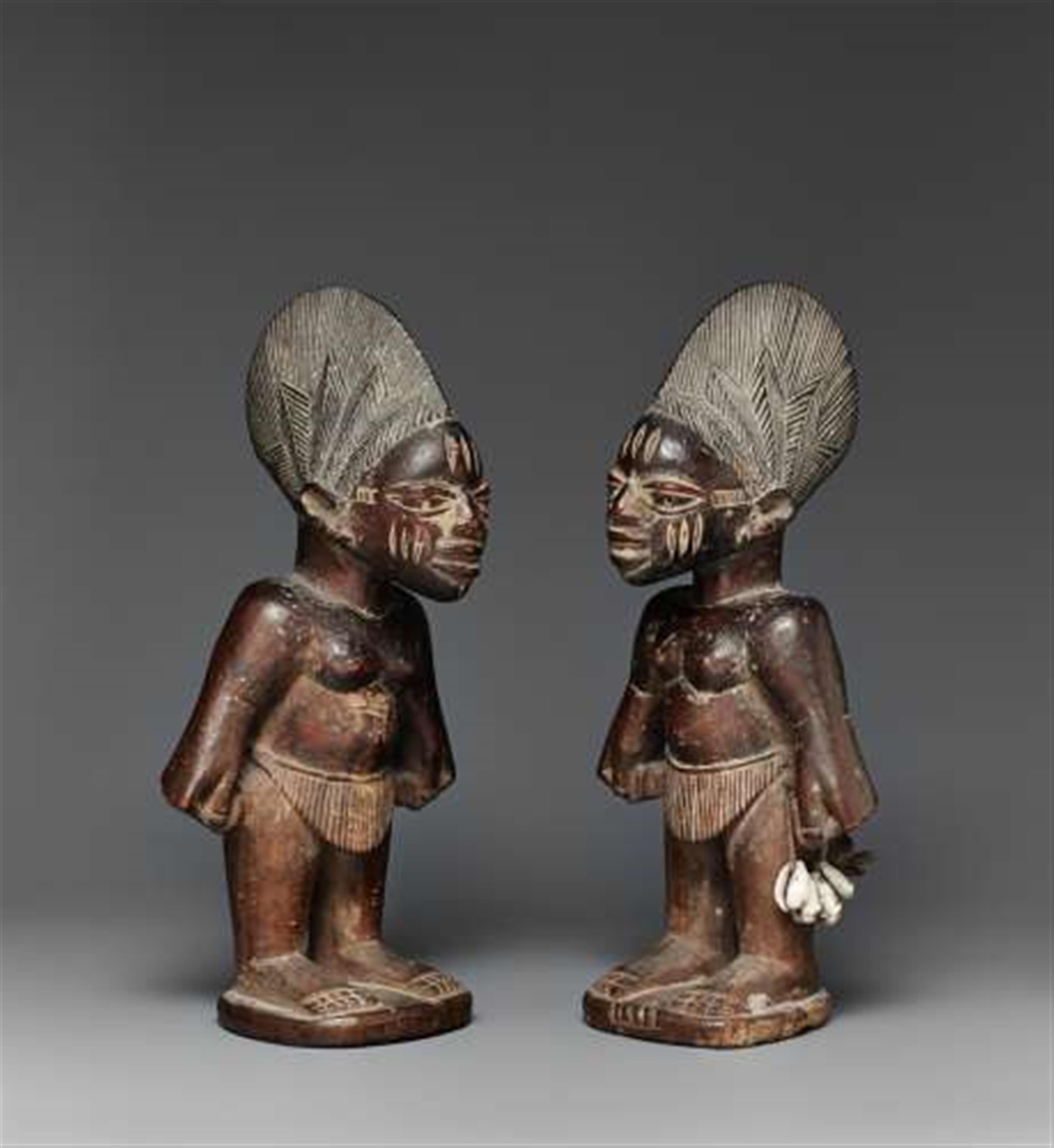 A PAIR OF MALE IBEJI - image-1