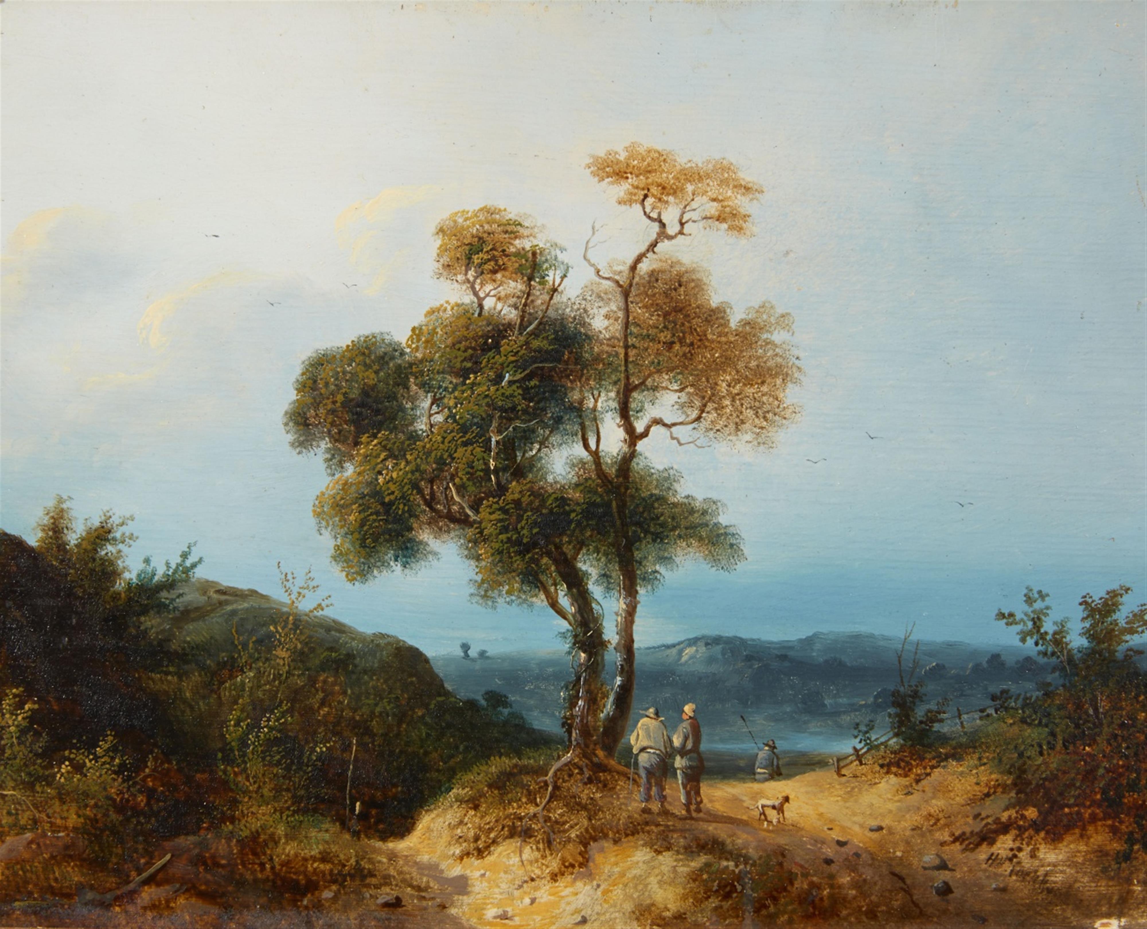 Hendrik Pieter Koekkoek - Bergige Landschaft - image-1