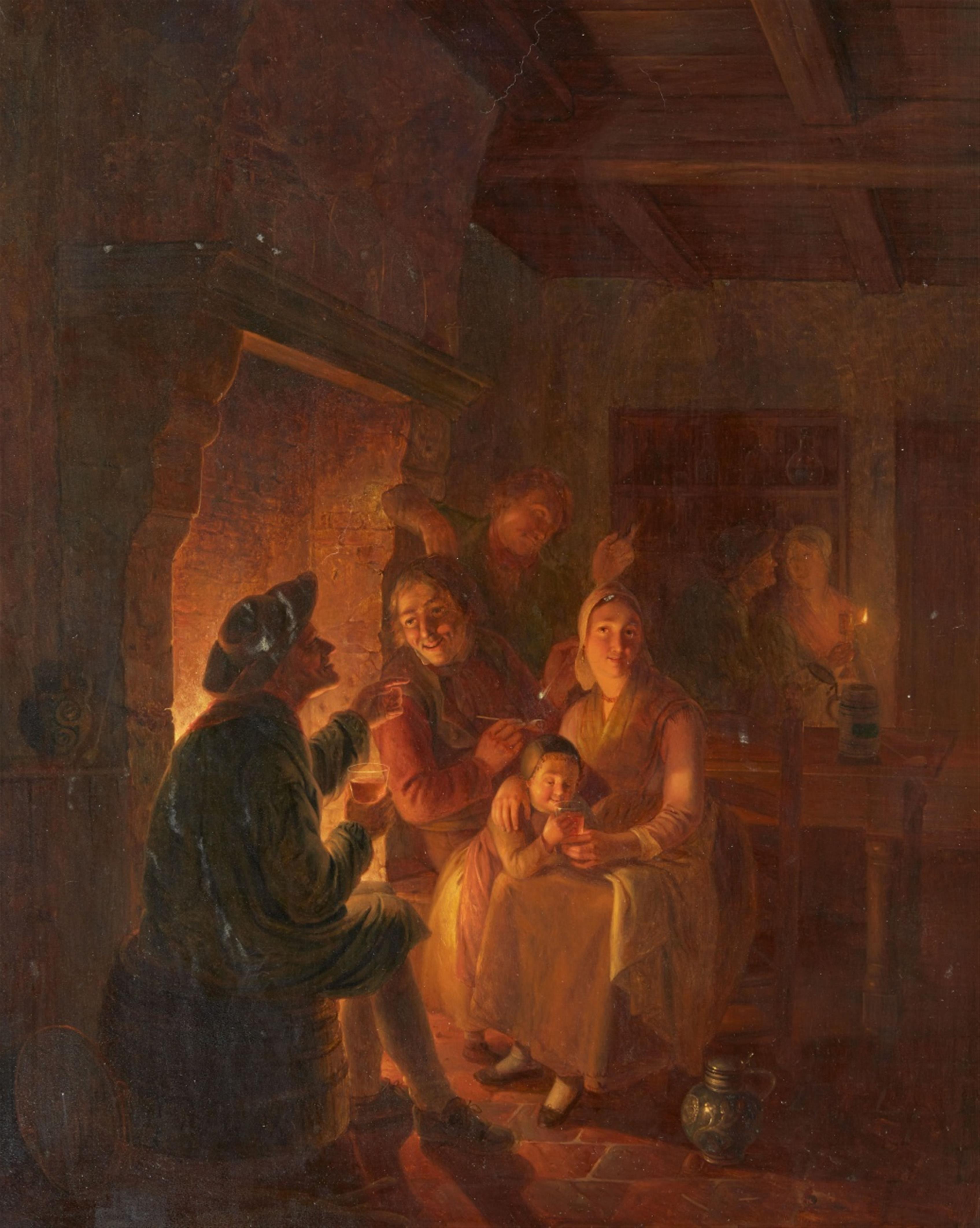 Jan Hendrik van Grootvelt - Company by the Fire - image-1