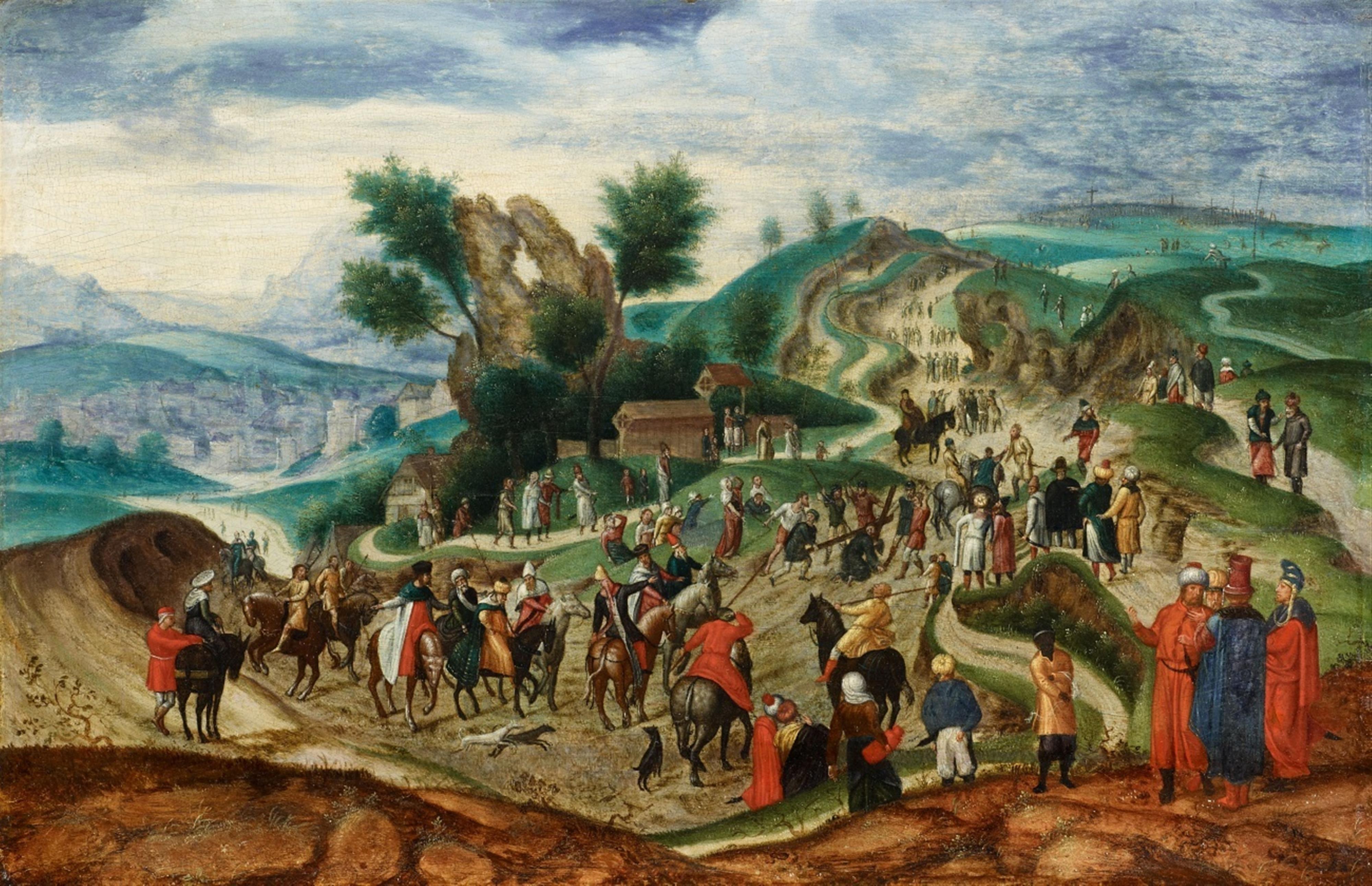 Flämischer Meister der 2. Hälfte des 16. Jahrhunderts - Kreuzweg Christi - image-1