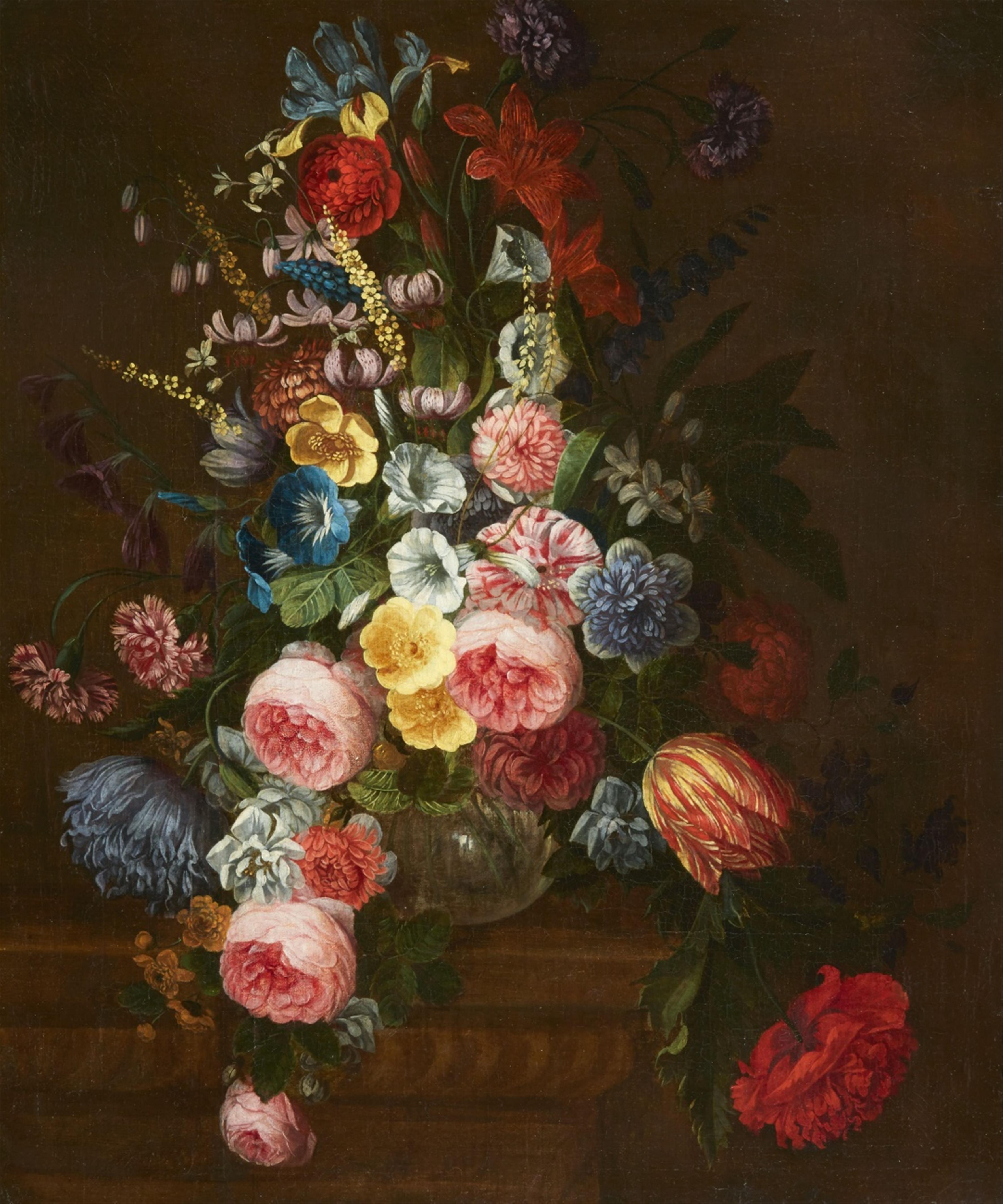 Niederländischer Meister des 18. Jahrhunderts - Blumenstillleben - image-1
