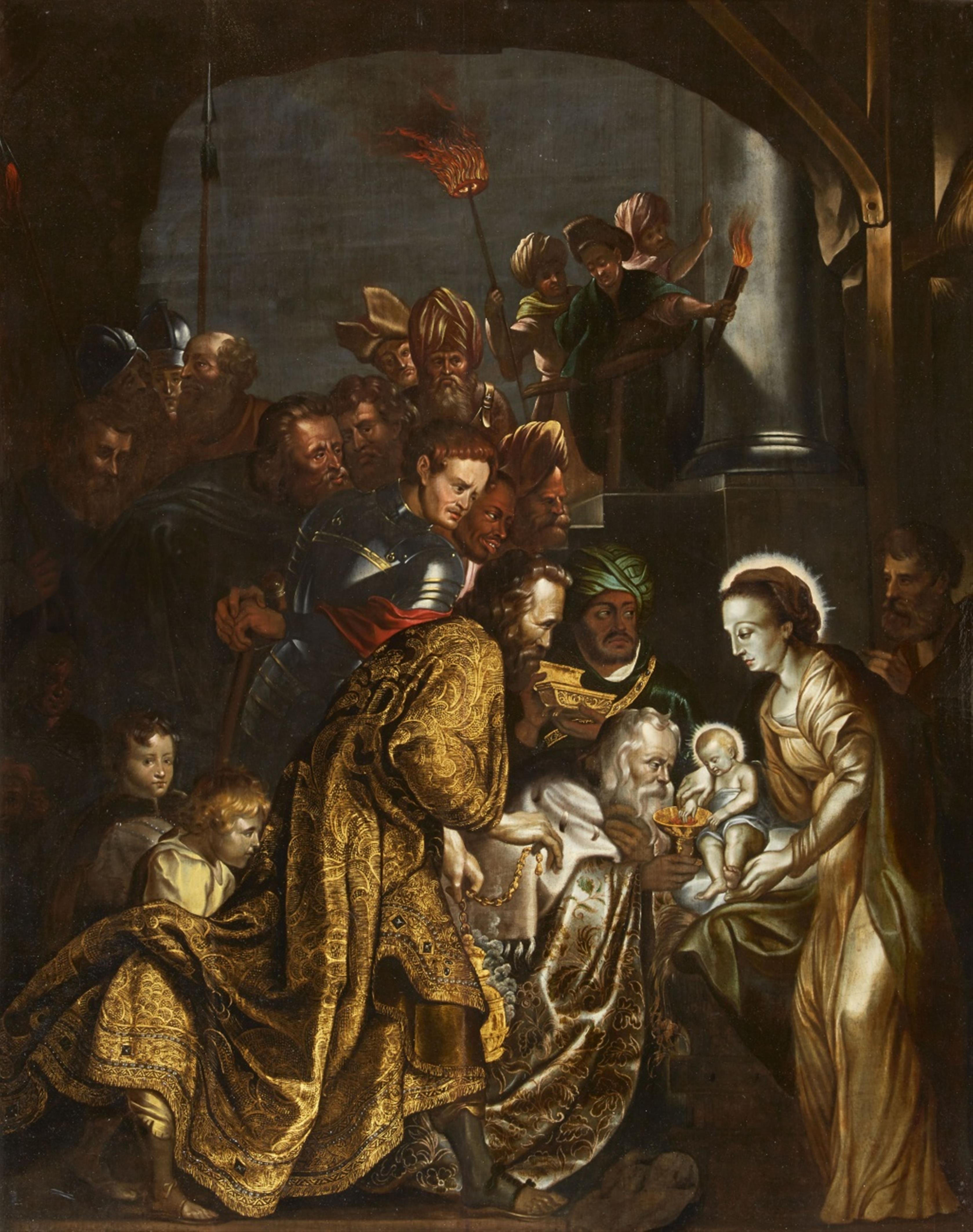 Peter Paul Rubens, copy after - The Adoration of the Magi - image-1