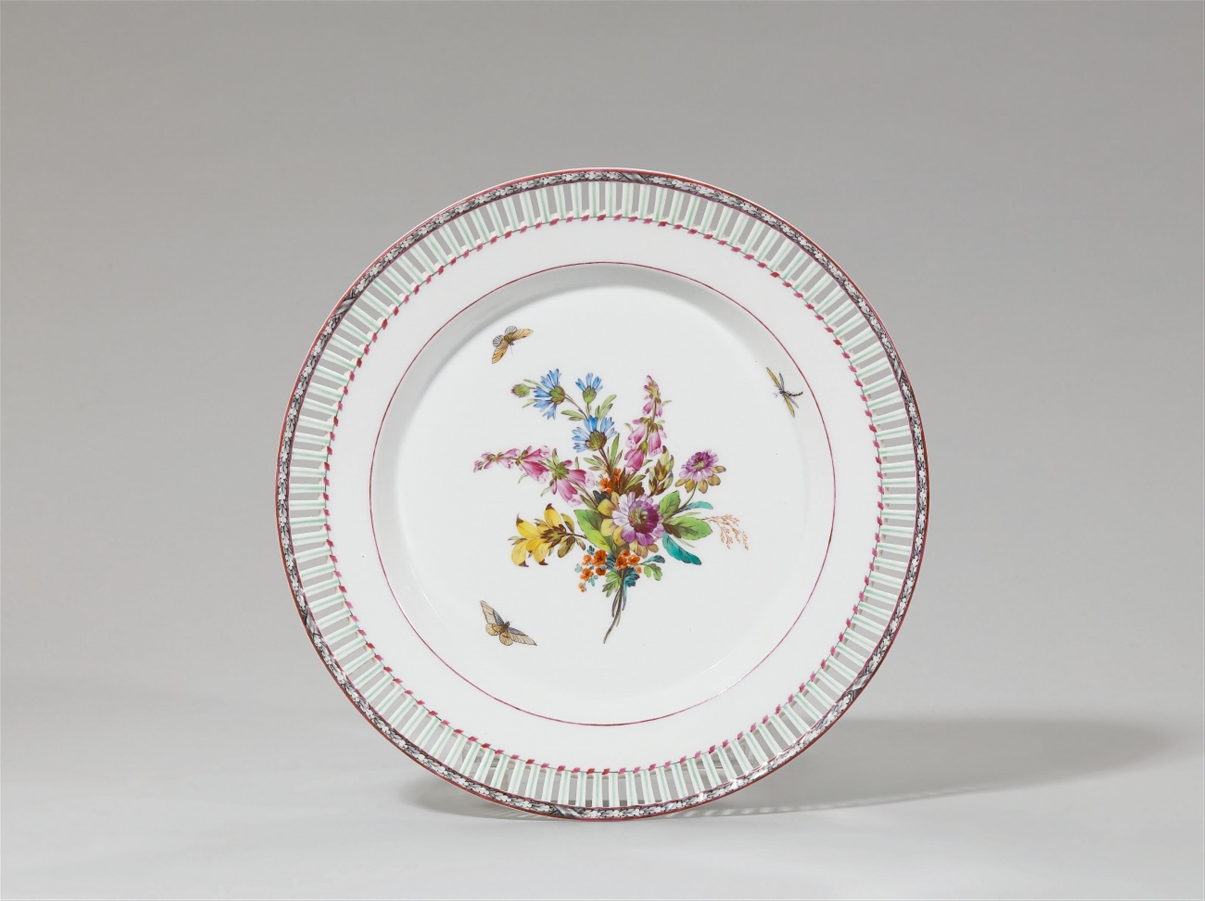 A Berlin KPM neoclassical porcelain dessert plate. - image-1