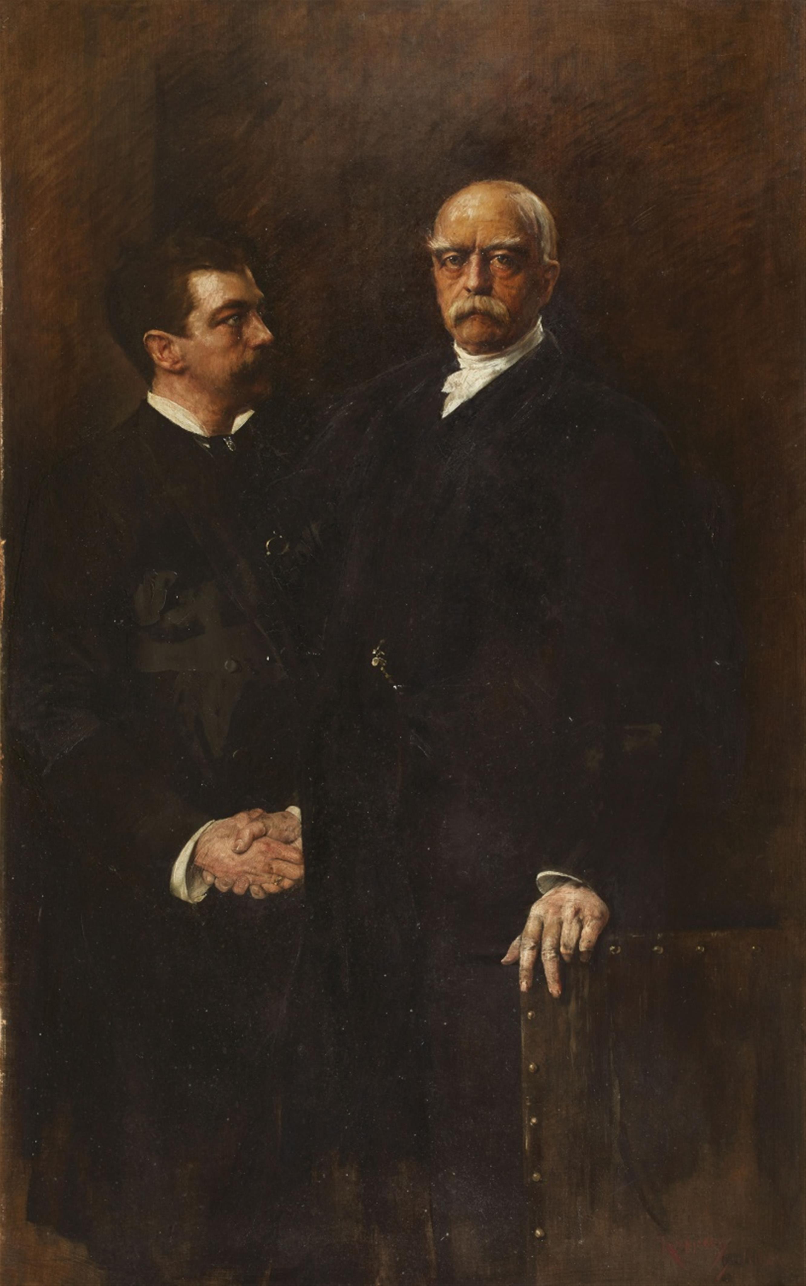 Joszi Arpád Koppay - Bismarck und sein Leibarzt Scherzinger - image-1