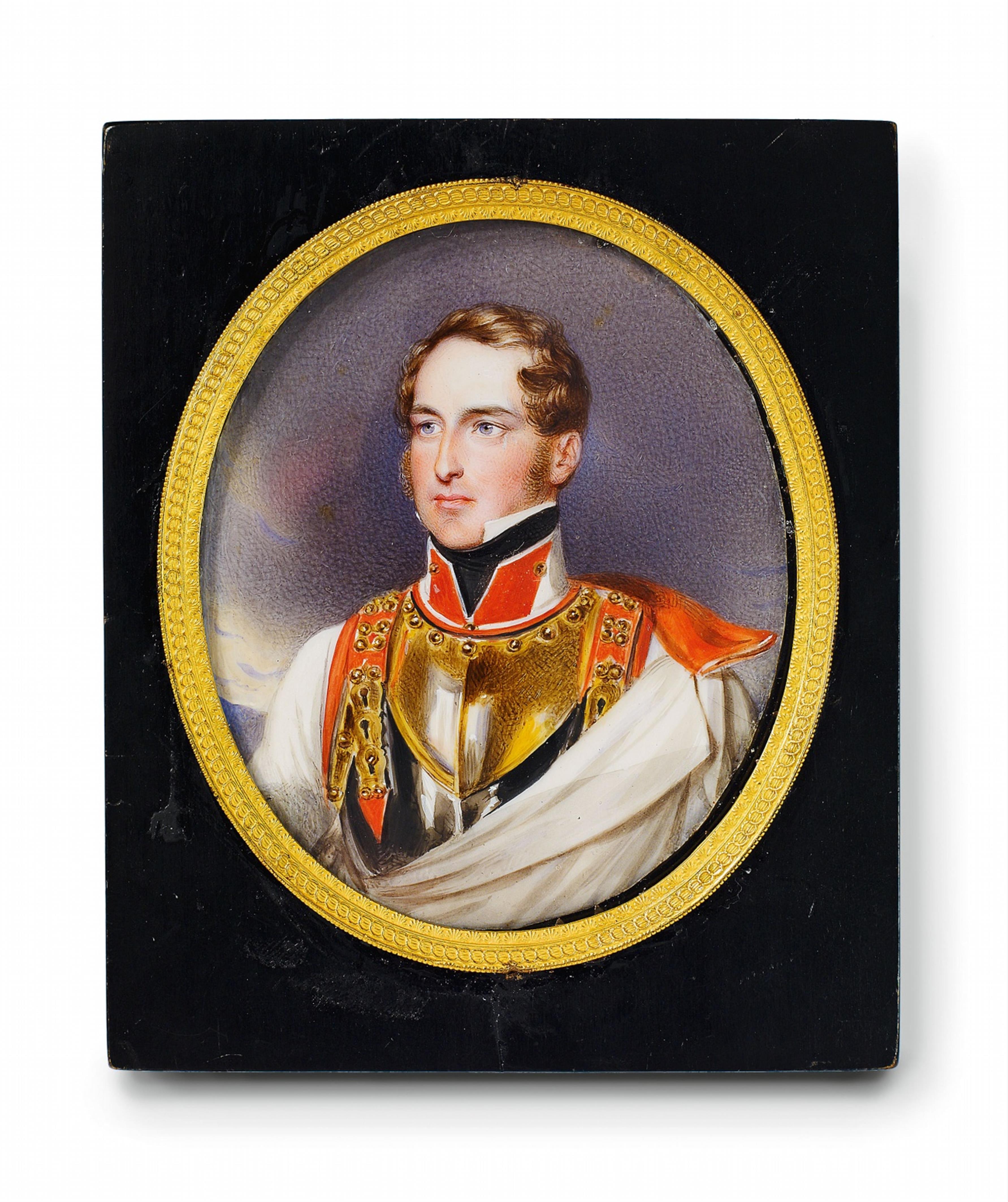 A portrait of Duke Alfred von Windischgraetz attributed to Emanuel Thomas Peter. - image-1