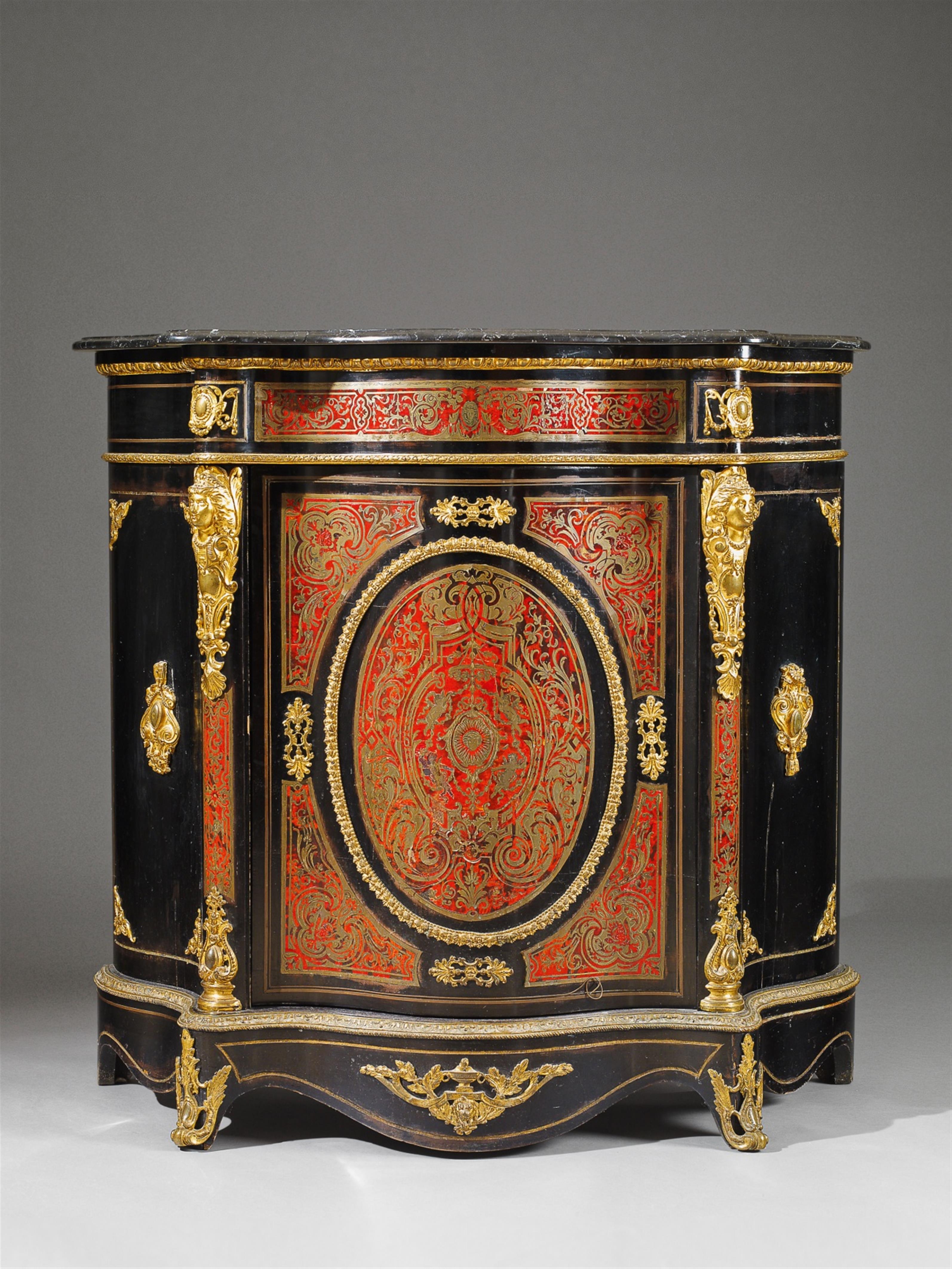 A French ormolu mounted époque Napoléon III "bas d´armoire" cabinet. - image-1