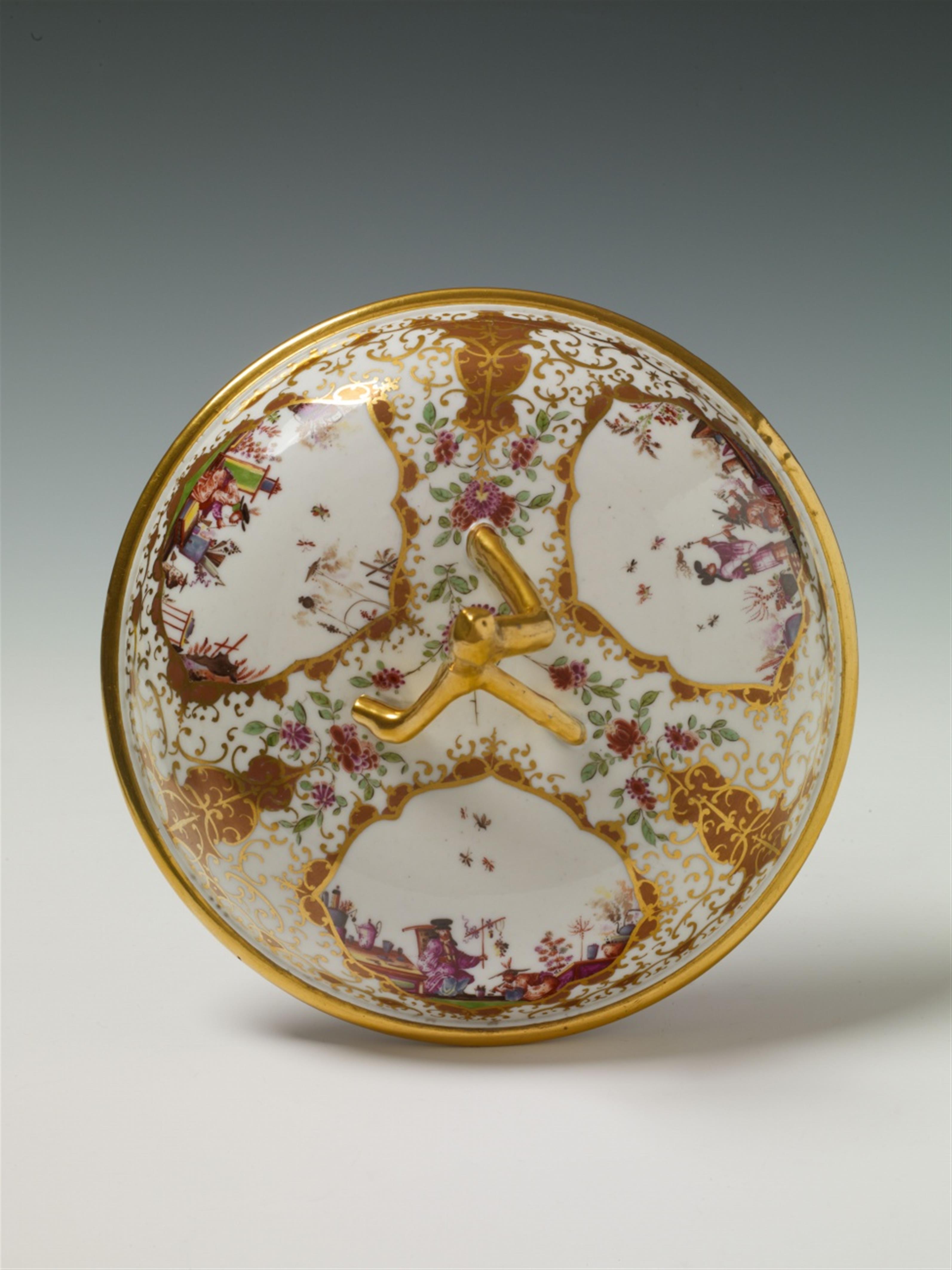 A rare Meissen porcelain covered dish - image-2