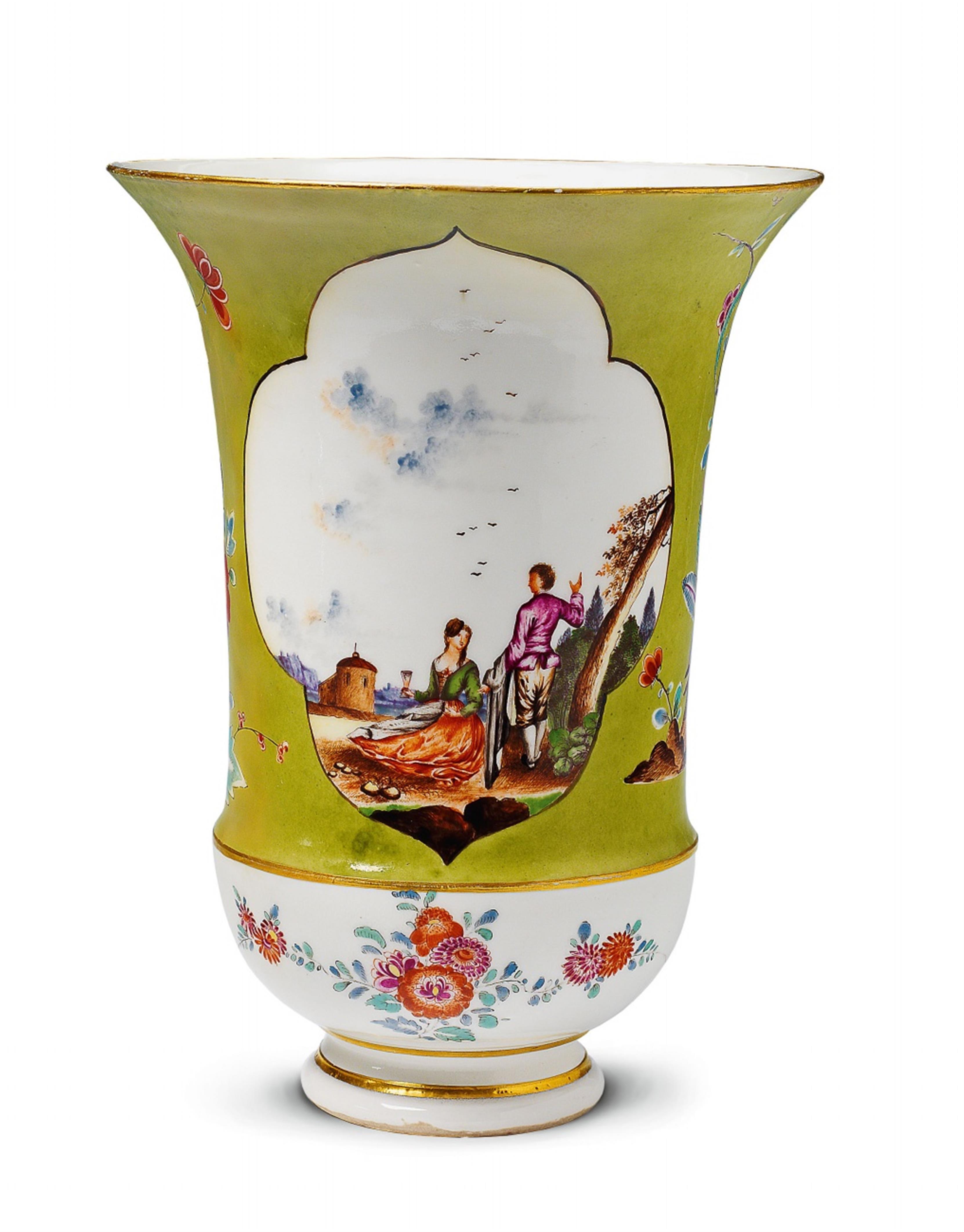 A Meissen porcelain Augustus-Rex vase. - image-2
