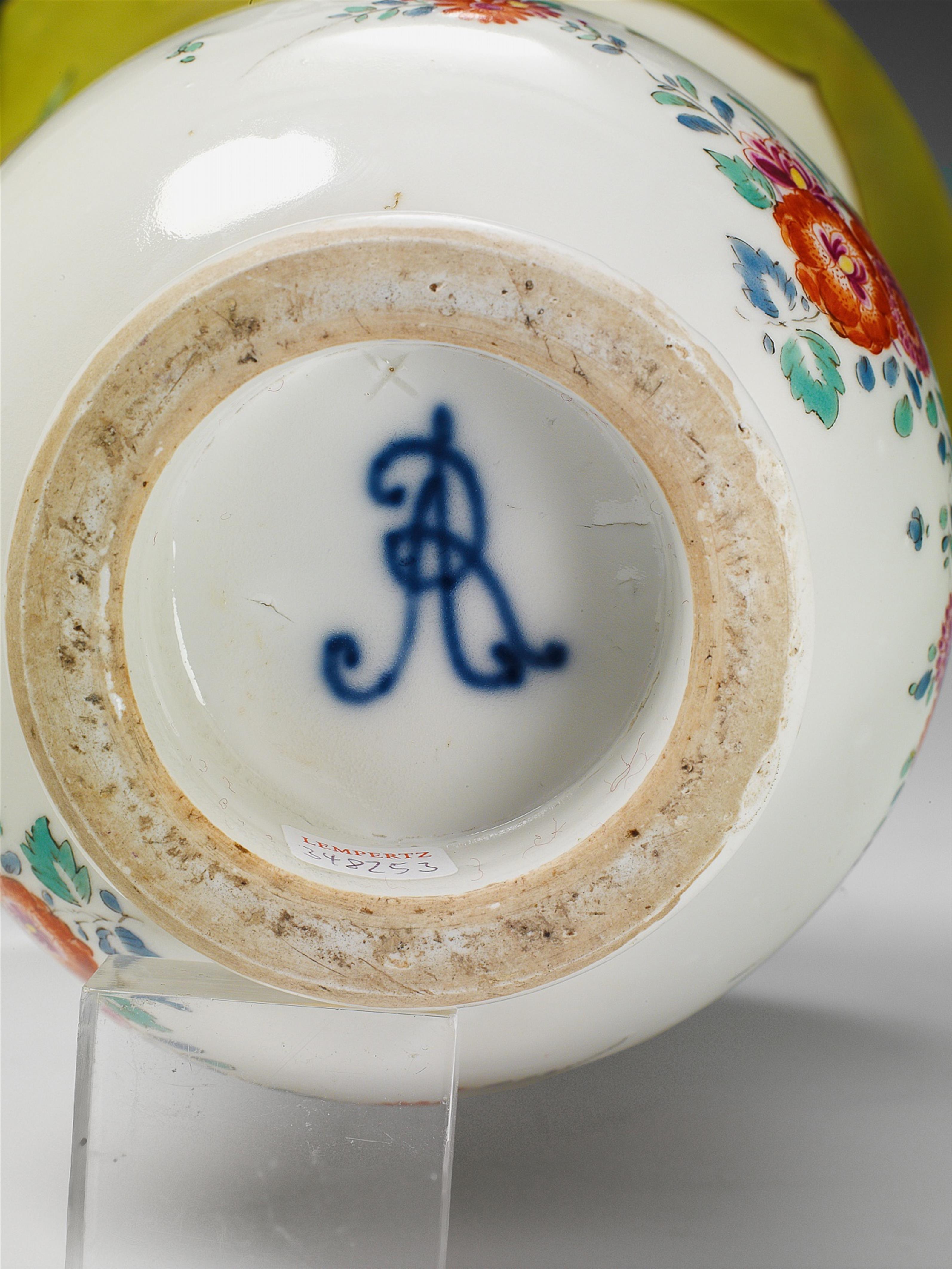 A Meissen porcelain Augustus-Rex vase. - image-3