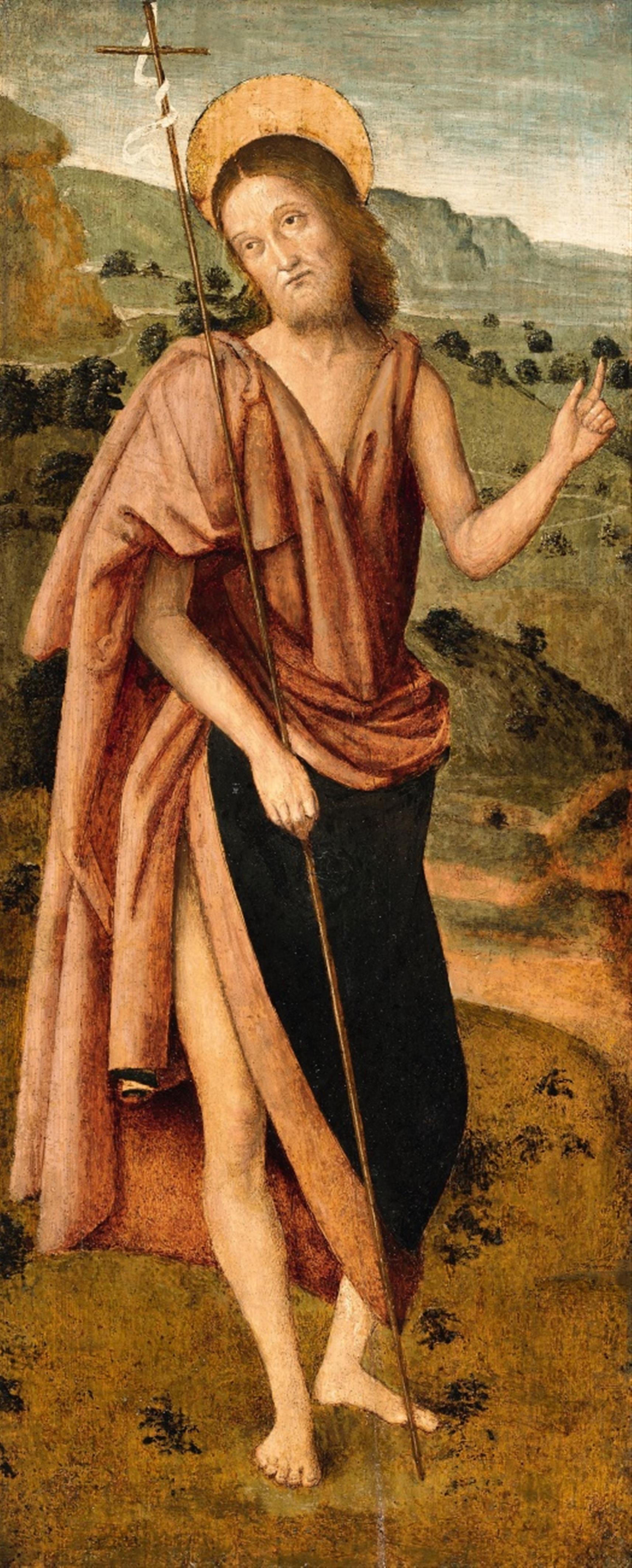 Eusebio da San Giorgio, attributed to - Saint John the Baptist - image-1