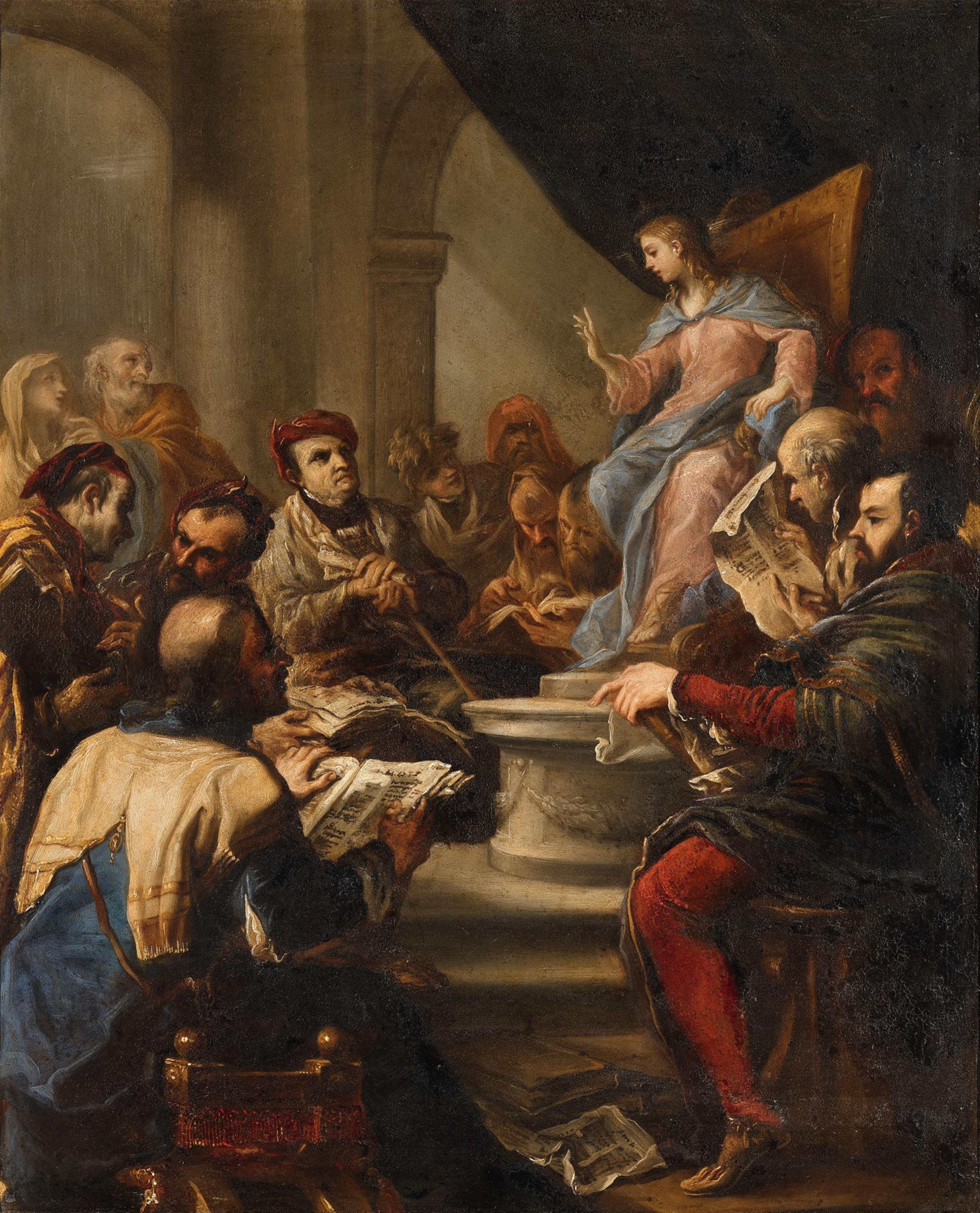 Luca Giordano - Christus unter den Schriftgelehrten - image-1