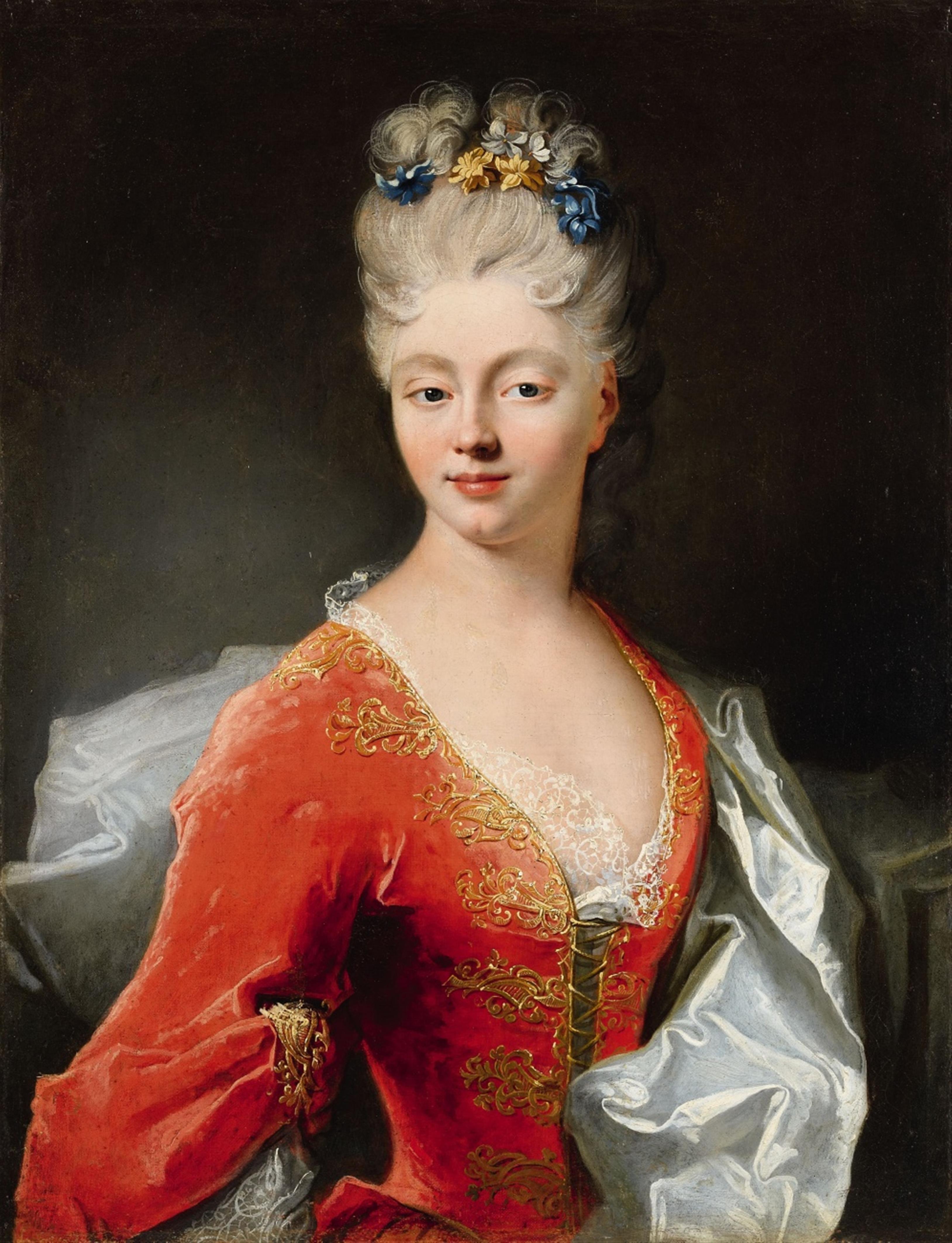 Louis Tocqué, attributed to - A Portrait of a Lady - image-1
