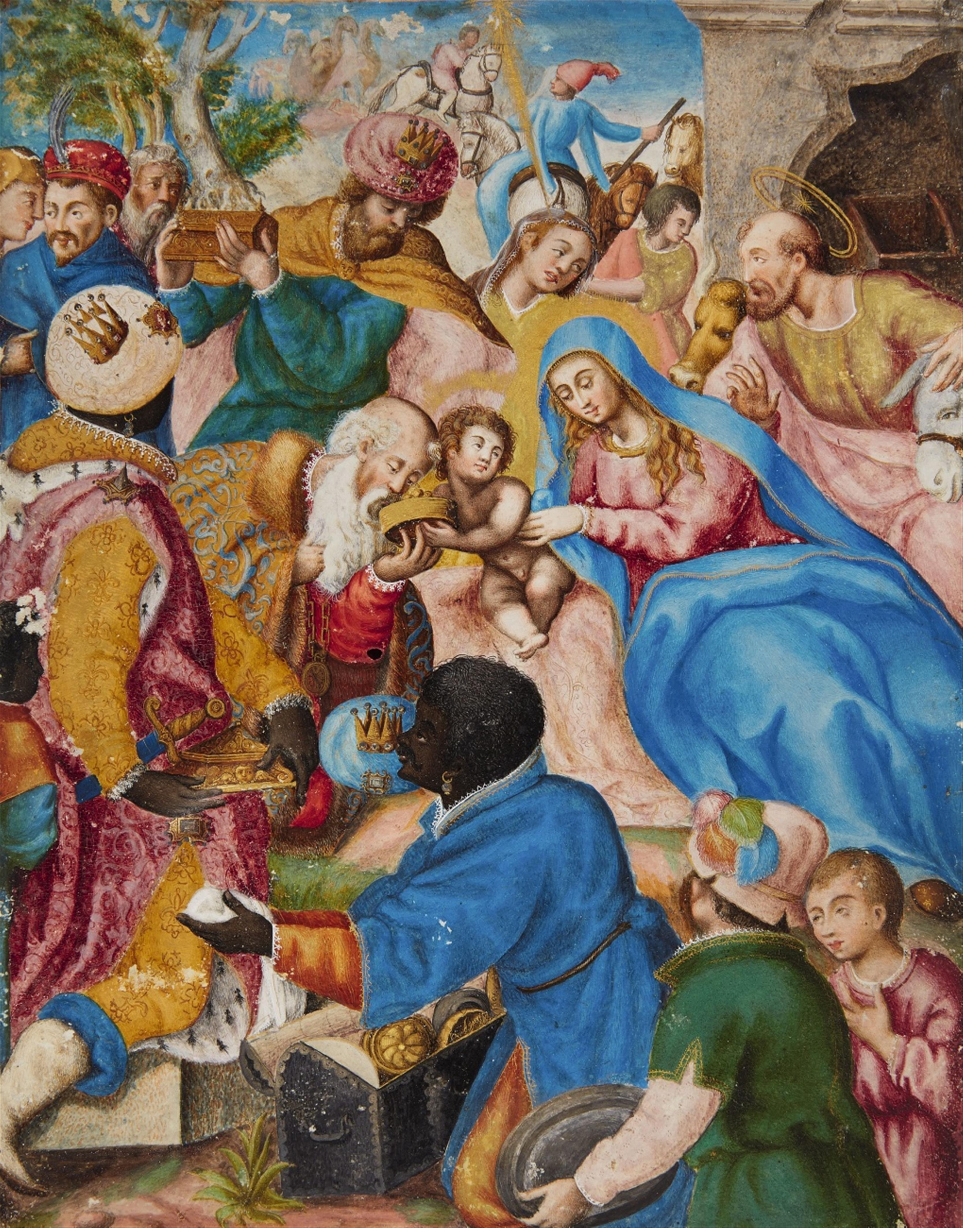 Giovanni di Cristoforo Agosti - Anbetung der heiligen drei Könige - image-1