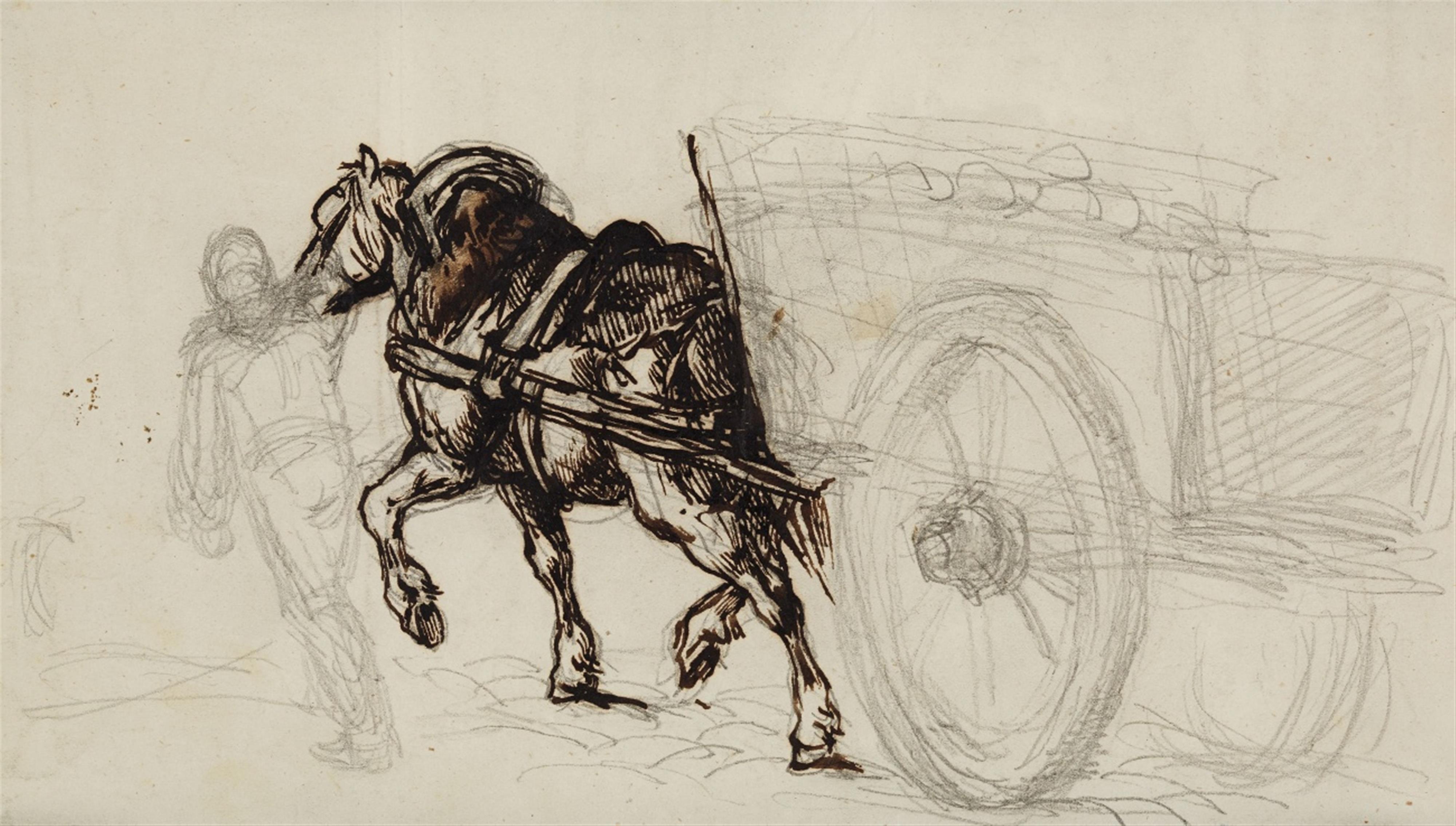 Théodore Géricault - Der Kohlenwagen - image-1