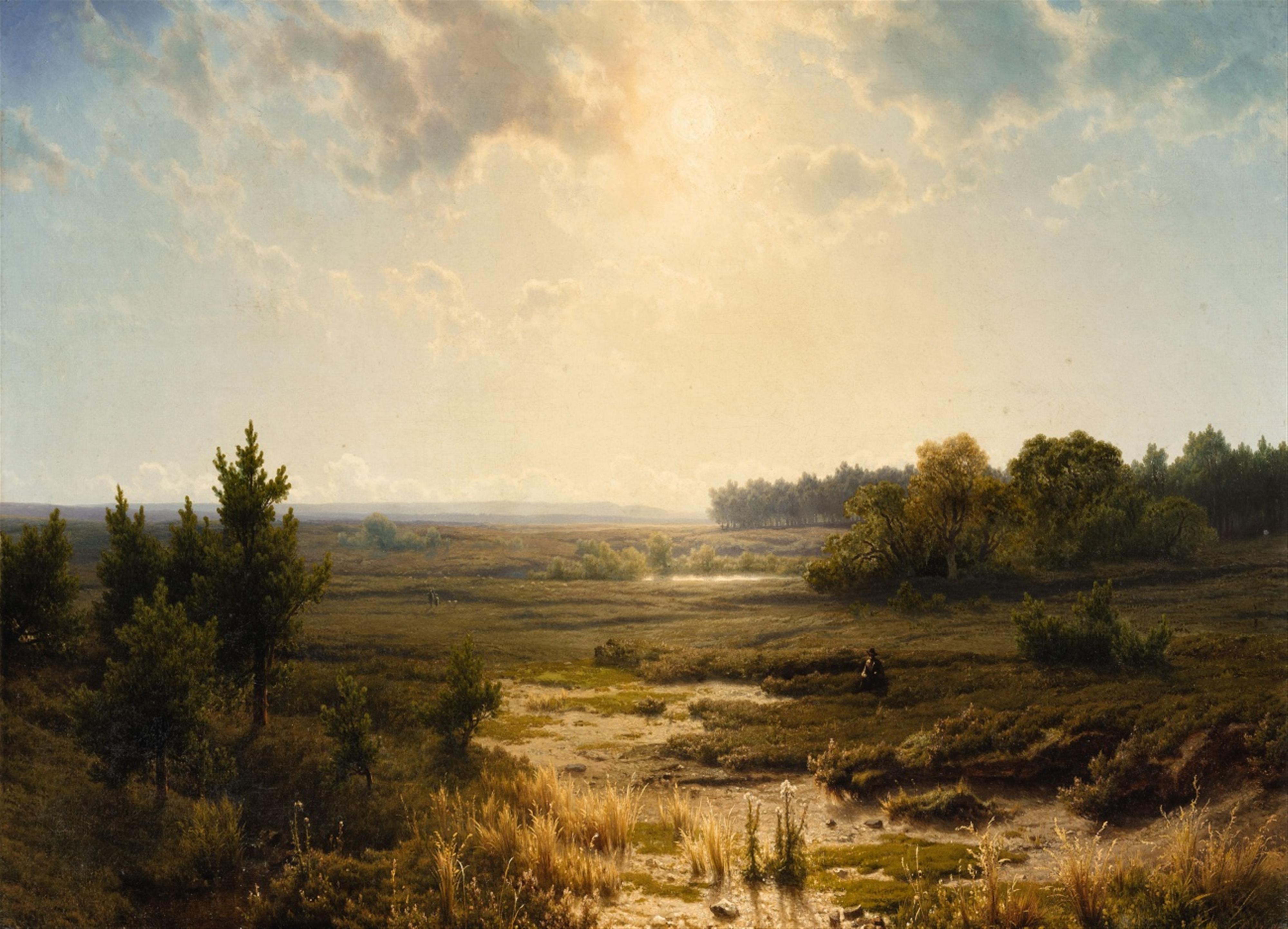 Cornelis Lieste - A Panoramic Moor Landscape - image-1