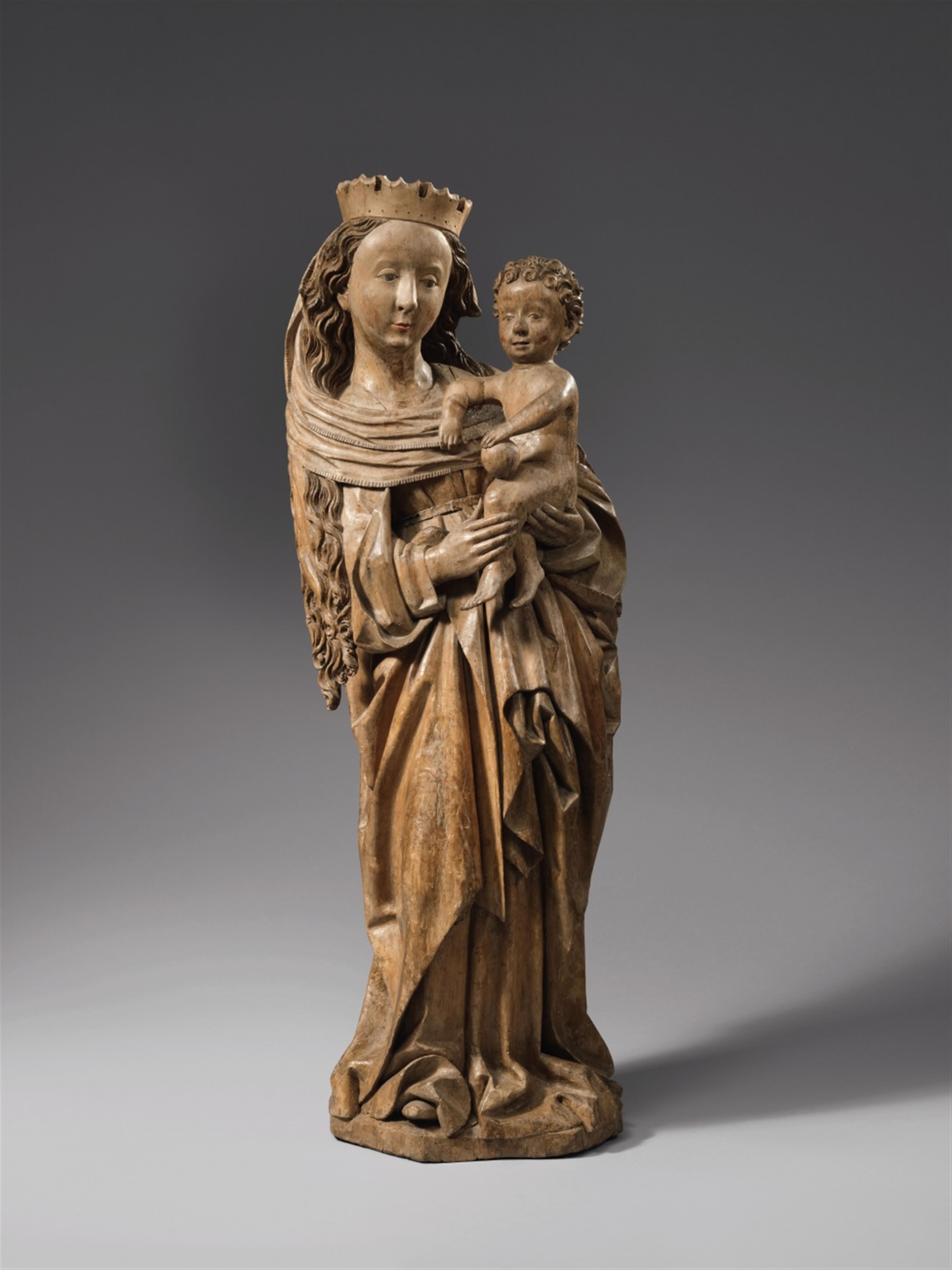 Schwaben um 1470/1480 - Madonna mit Kind - image-1