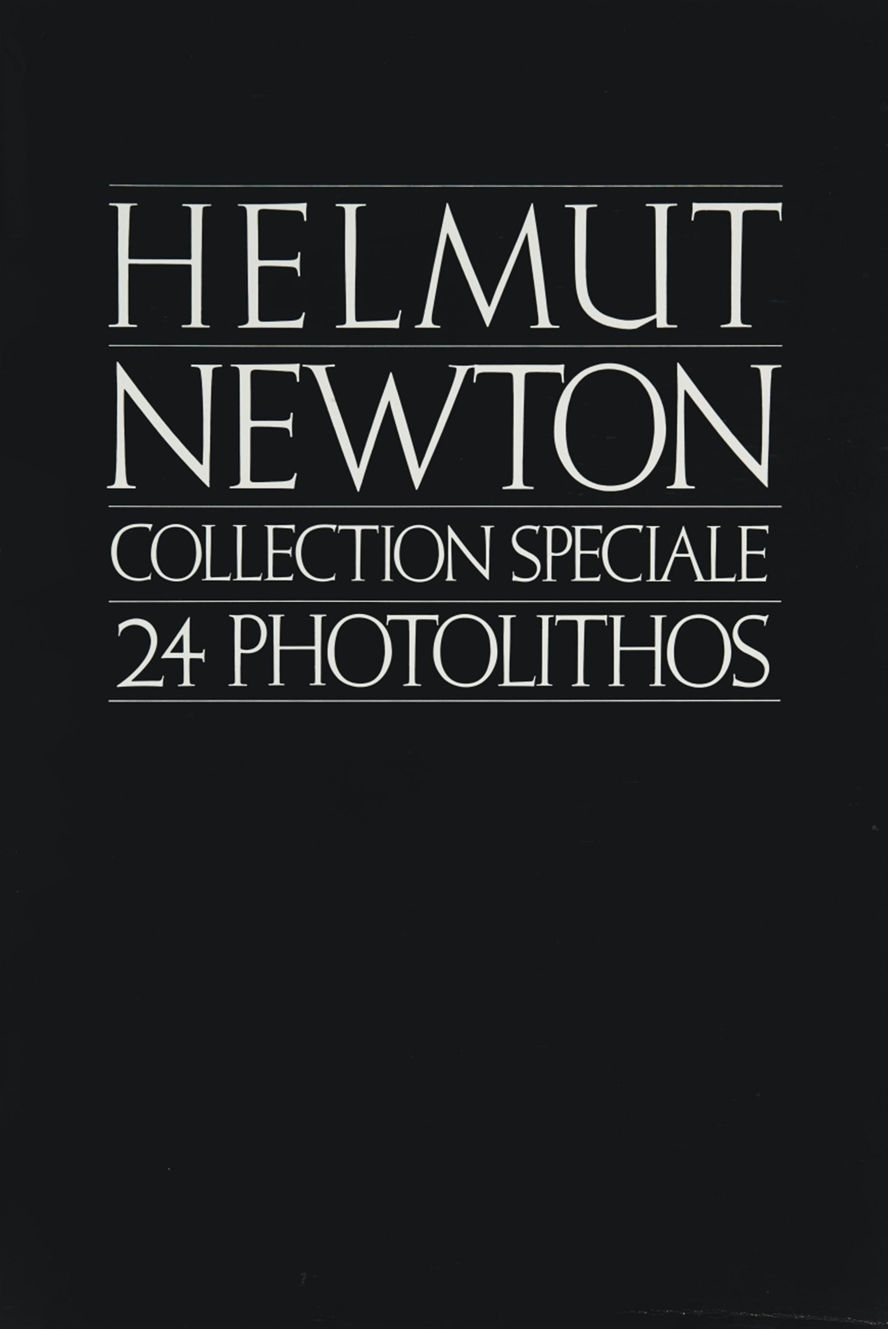 Helmut Newton - Collection Speciale. 24 Photolithos - image-1