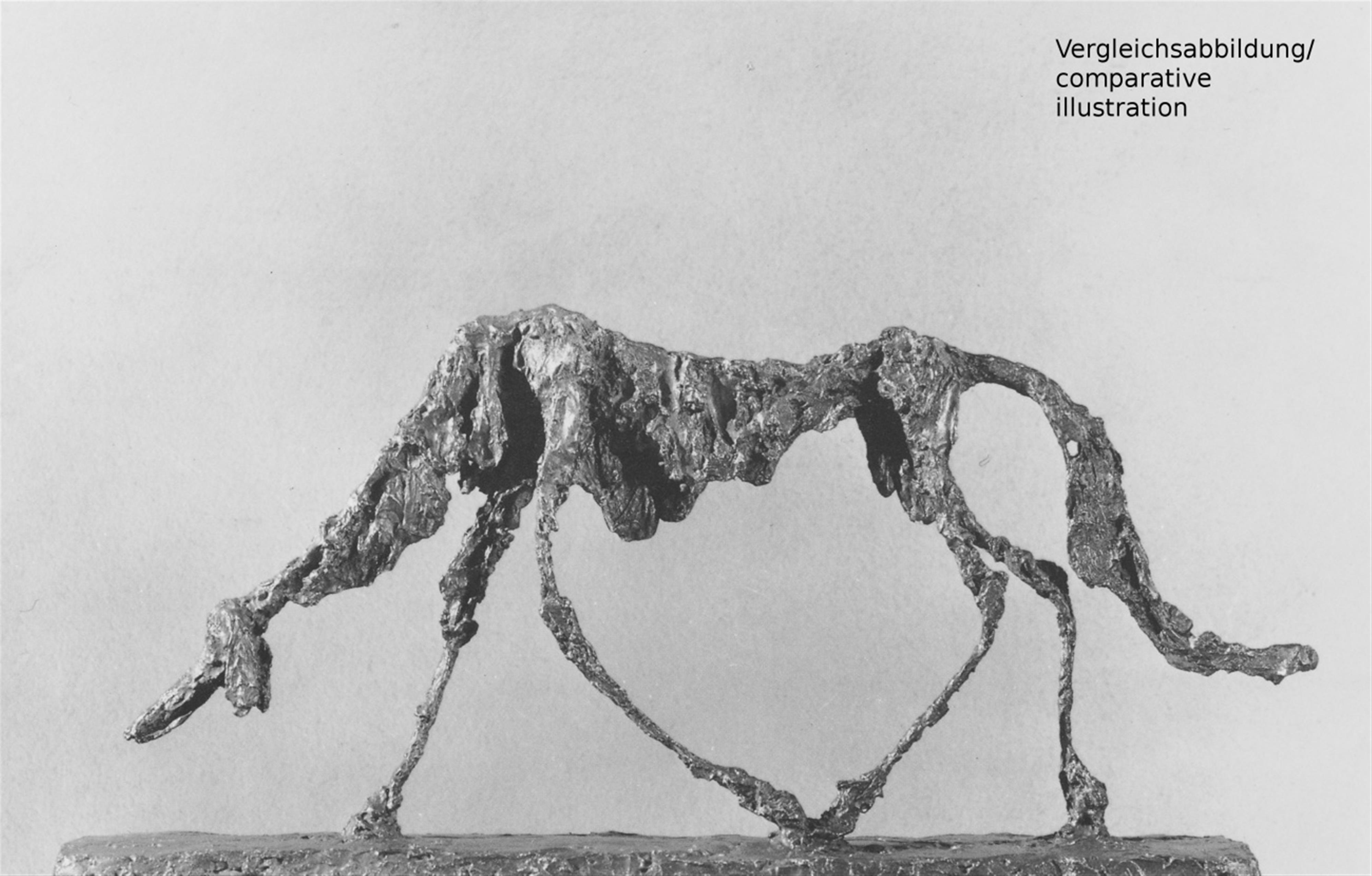 Alberto Giacometti - Diego assis sur le lit dans l'atelier / Le Chien sur un tabouret dans l'atelier / Buste - image-3