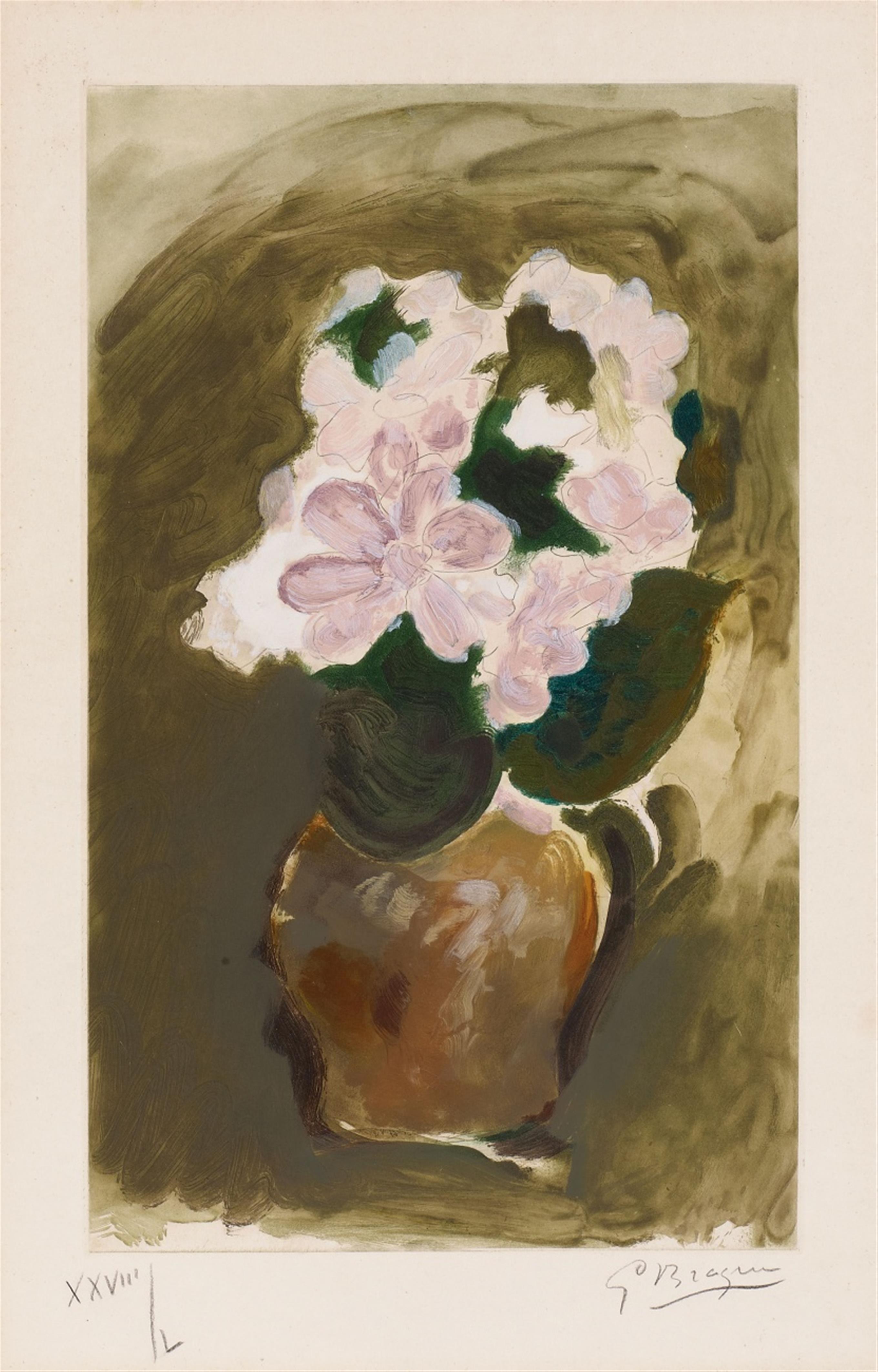 Nach Georges Braque - Bouquet de fleurs - image-1