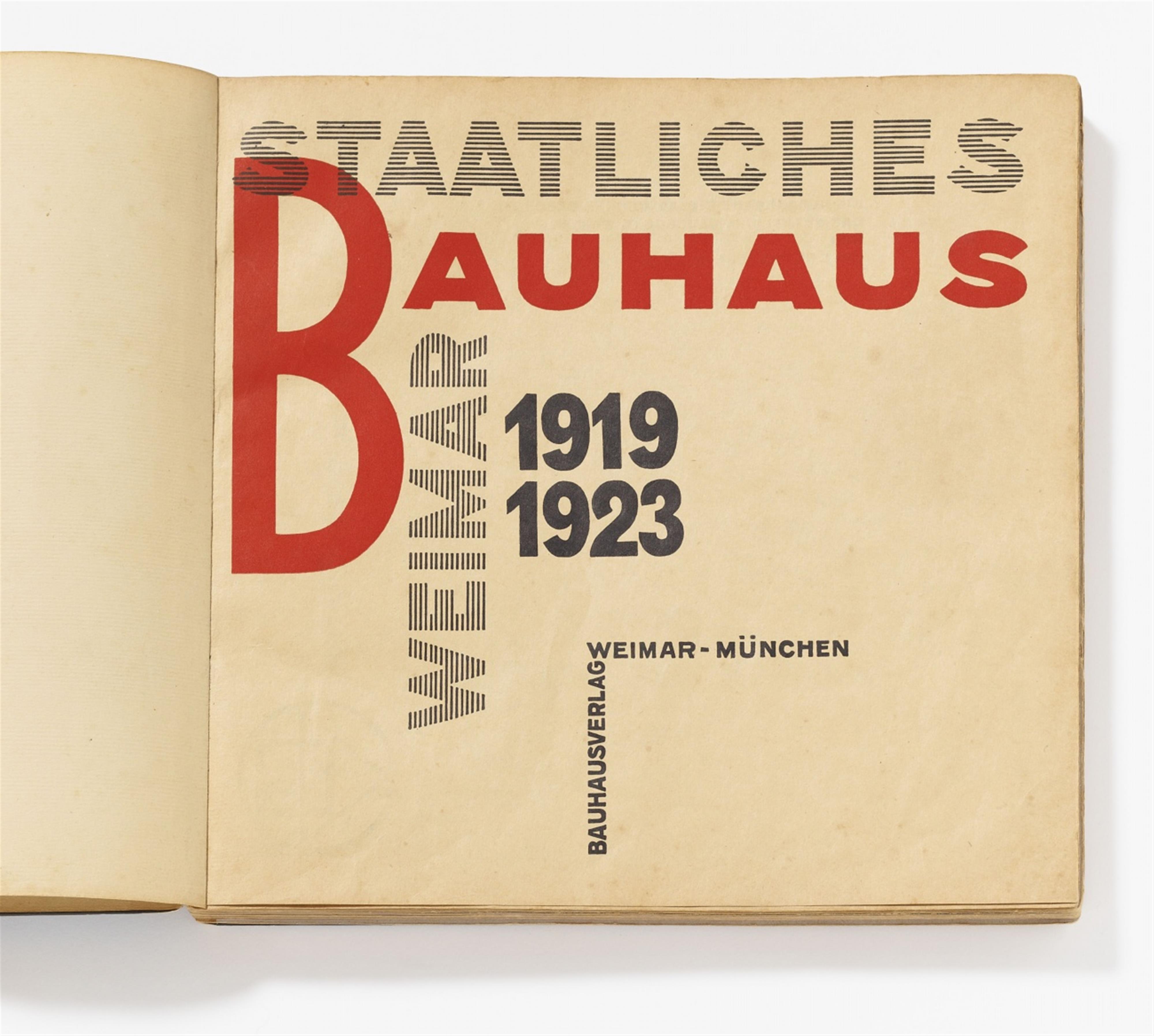 Mappenwerk - Staatliches Bauhaus in Weimar 1919-1923 - image-2