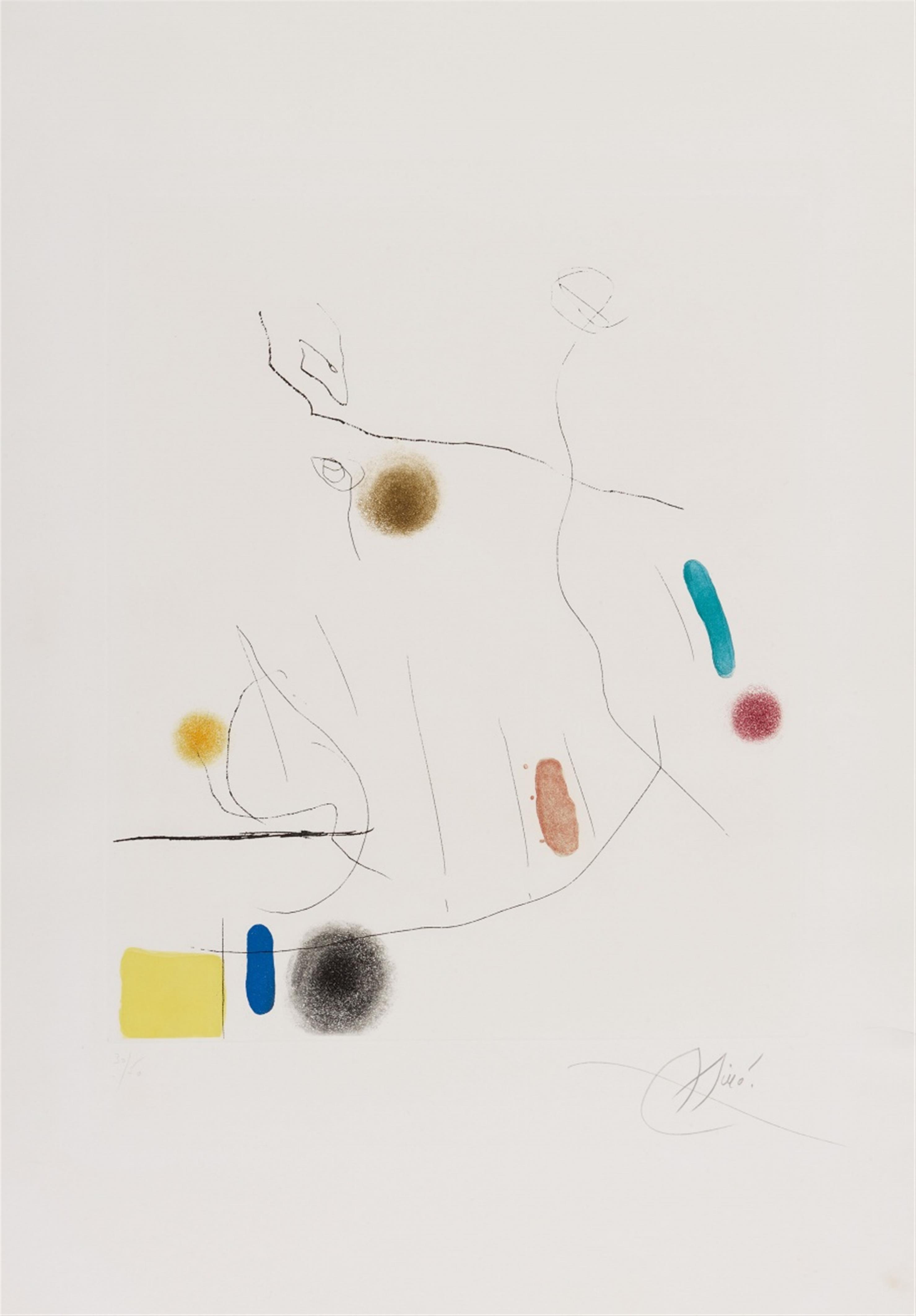 Joan Miró - Gravé sur le givre I - image-1