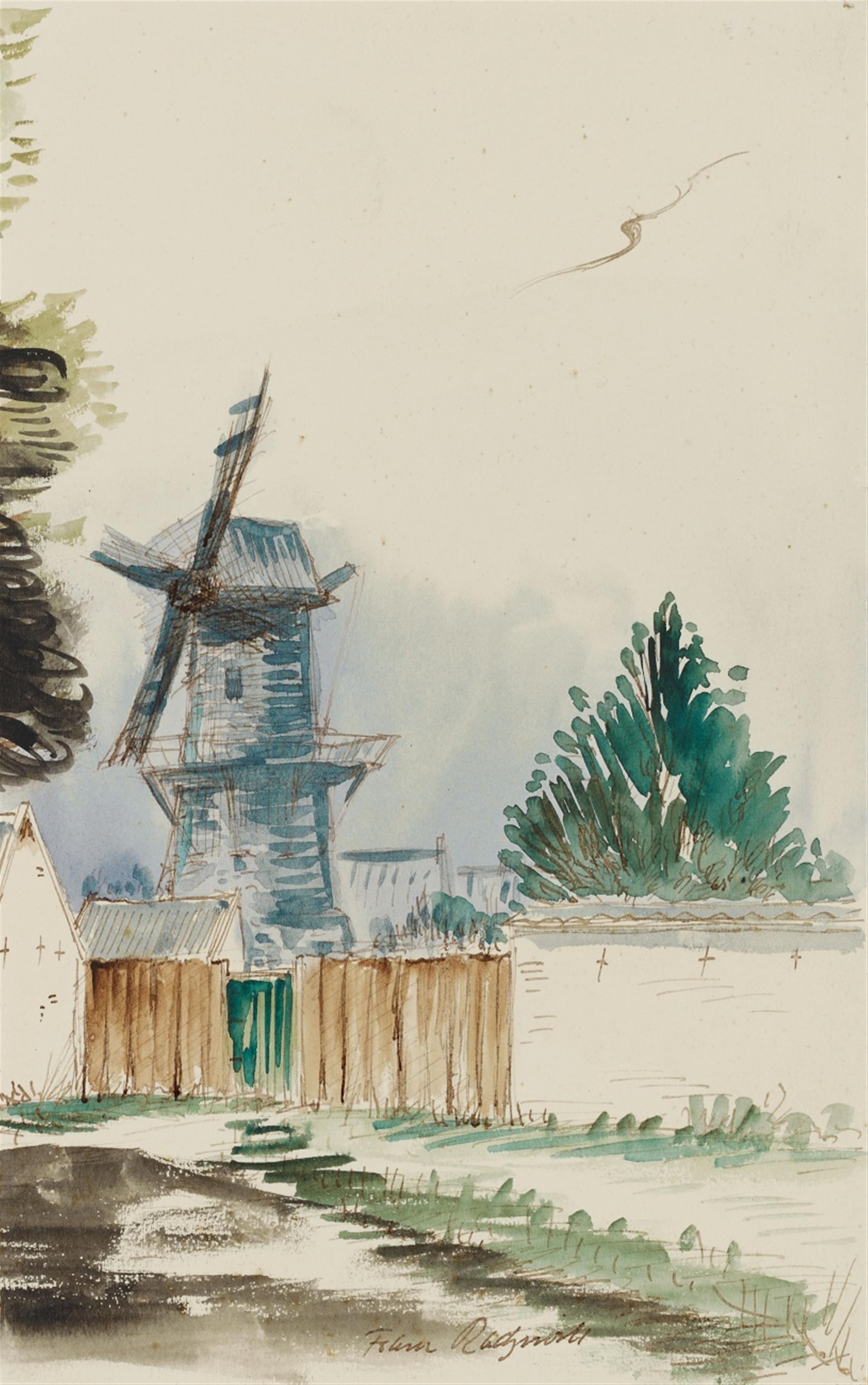 Franz Radziwill - Die Windmühle in Varel - image-1