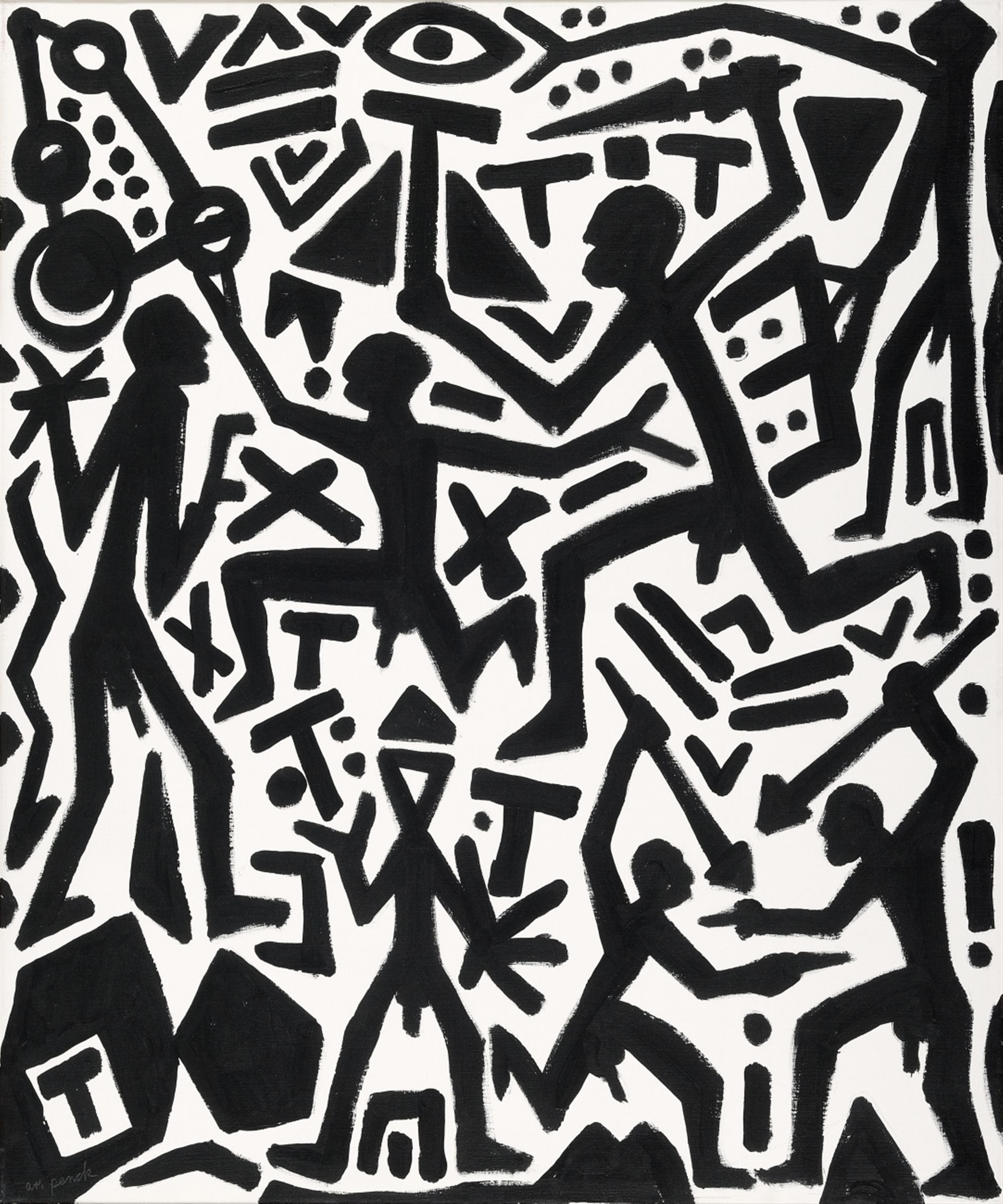 A.R. Penck - Chaotisches System - image-1
