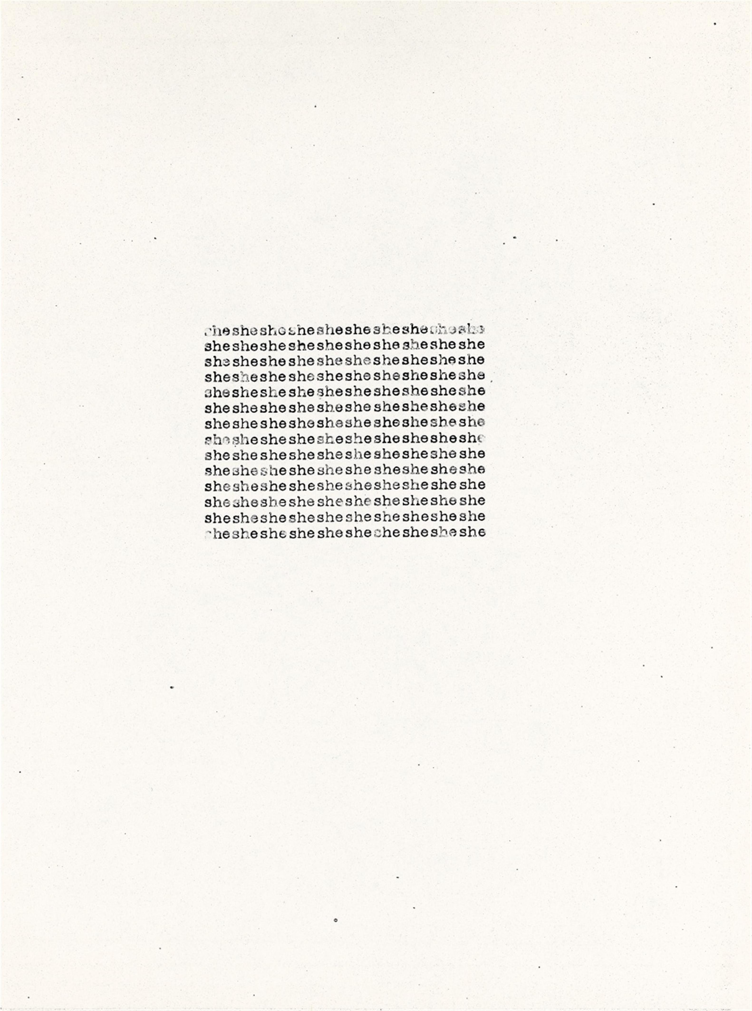Carl André - flowerflowerflowerflowerflower (From the series: One Hundred Sonnets) - image-1