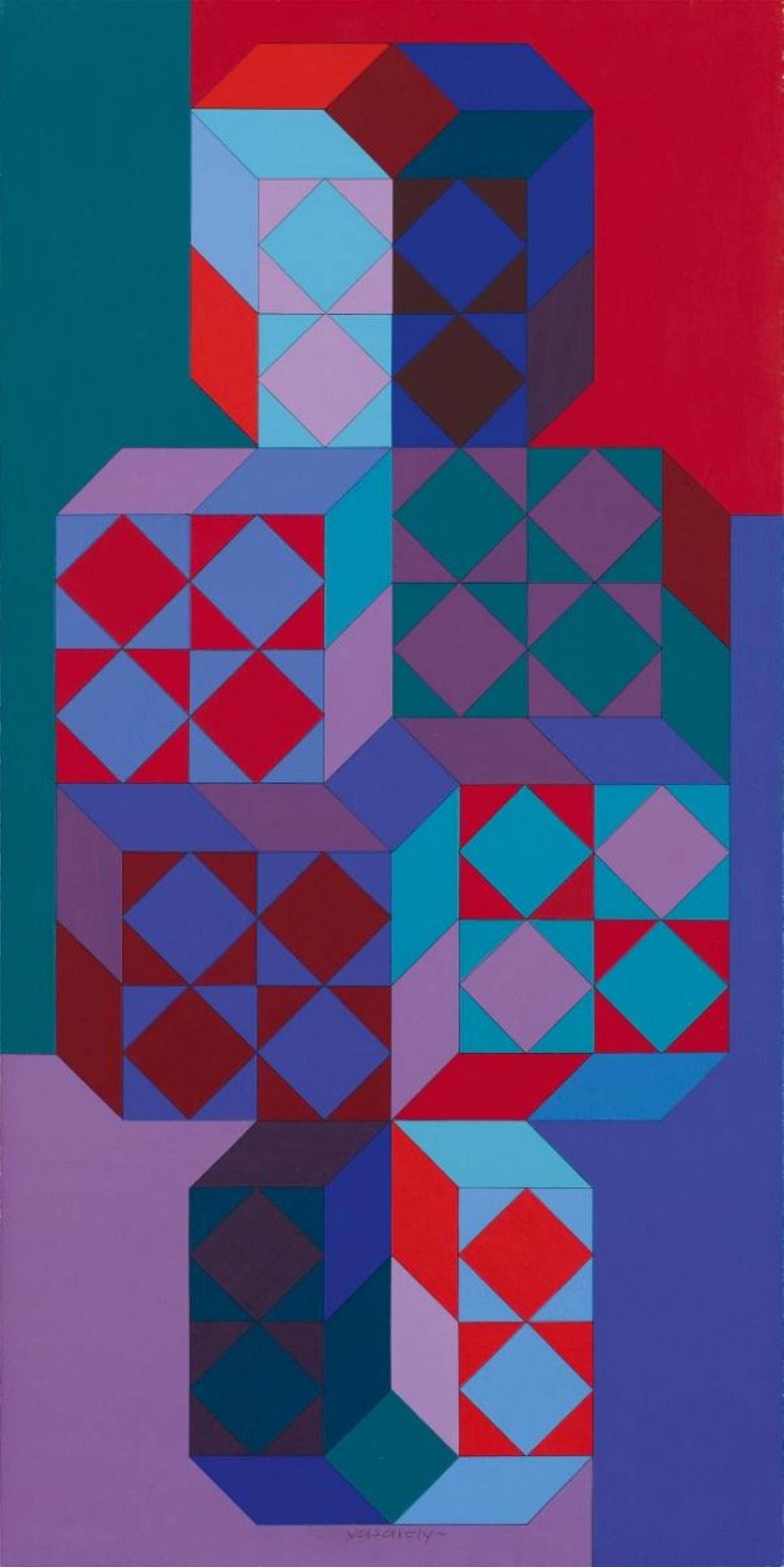 Victor Vasarely - Tridim-May - image-1