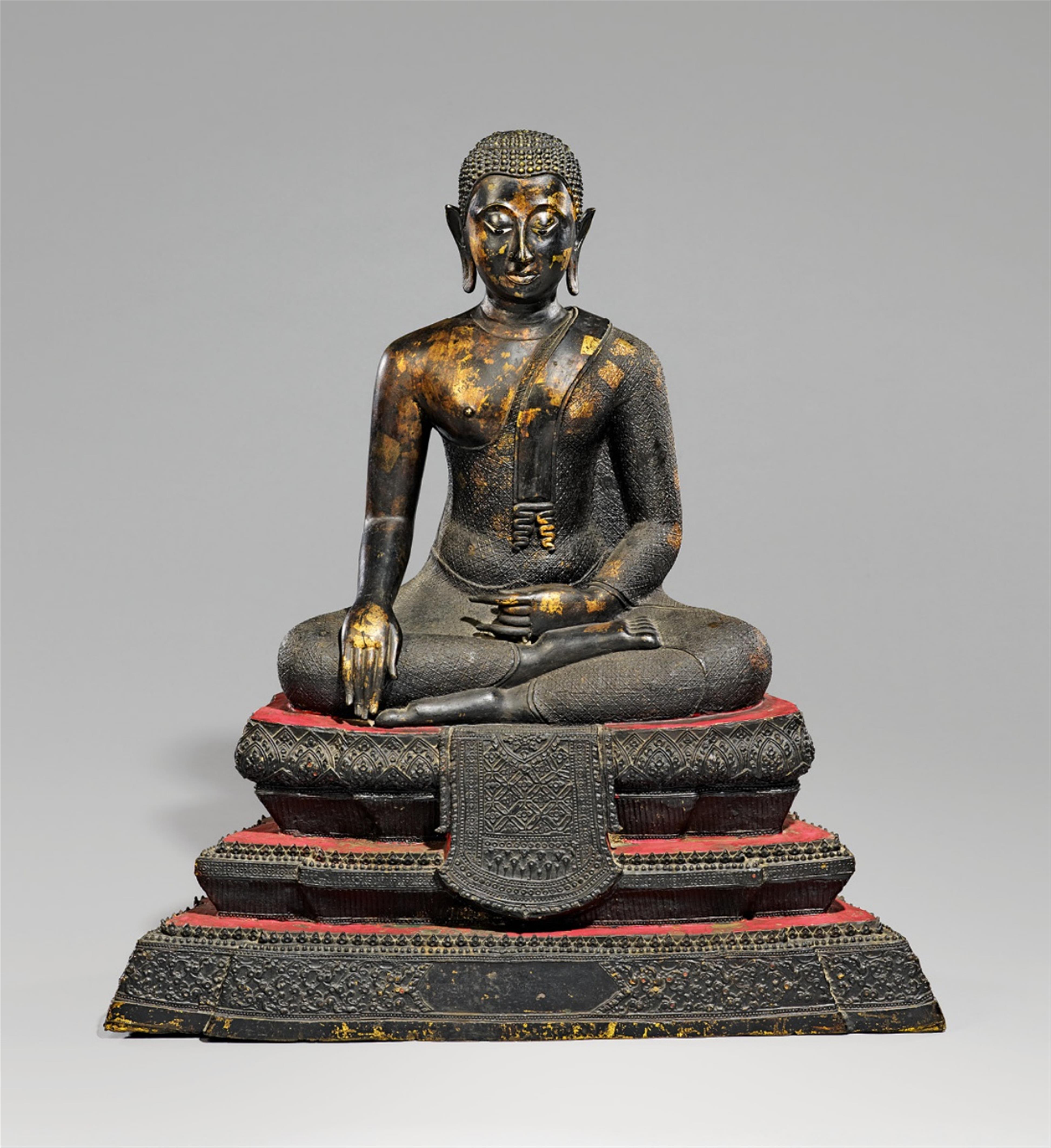 A Ratanakosin bronze figure of Pra Malay. 19th/early 20th century - image-1