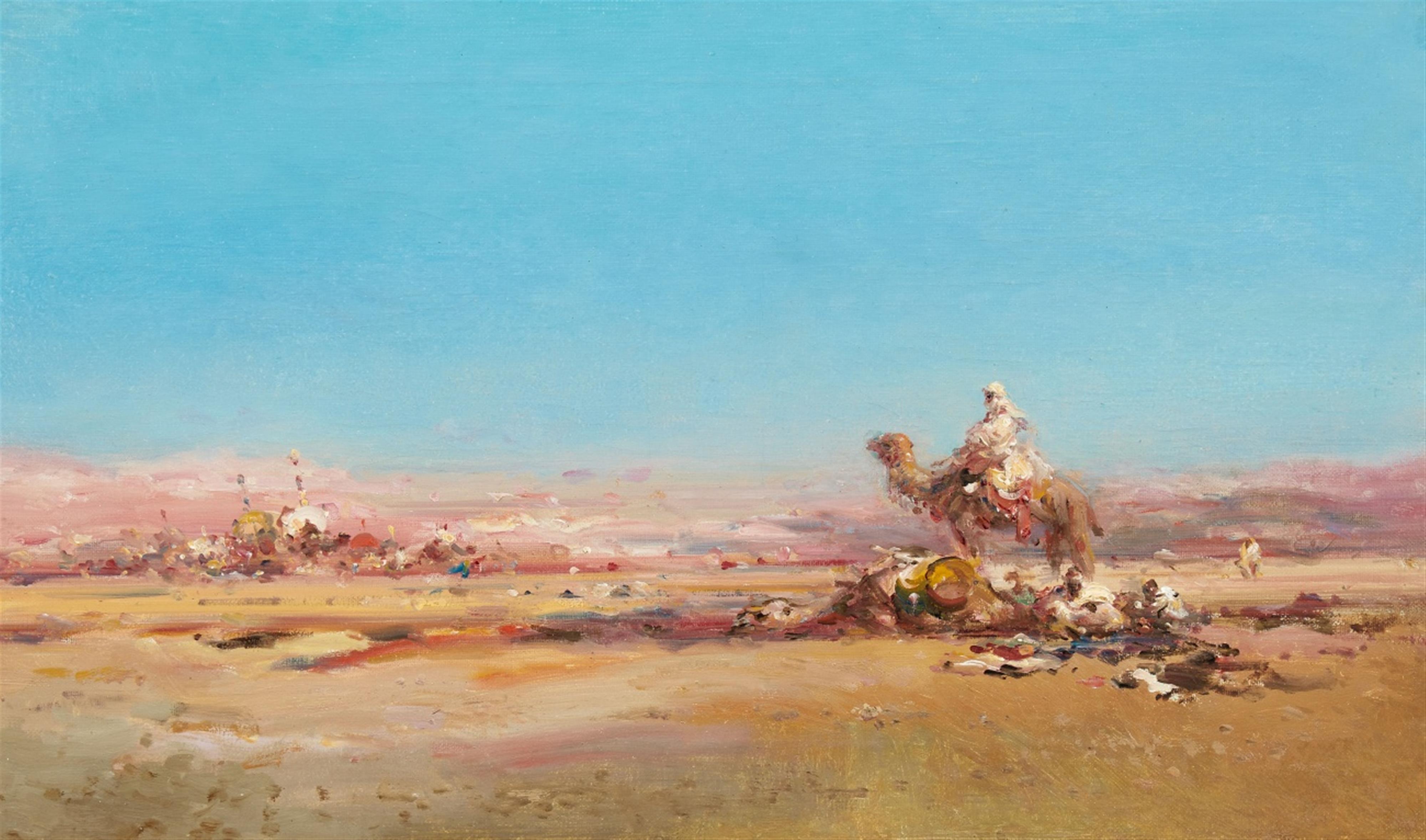 Felix Ziem, attributed to - Desert Landscape - image-1