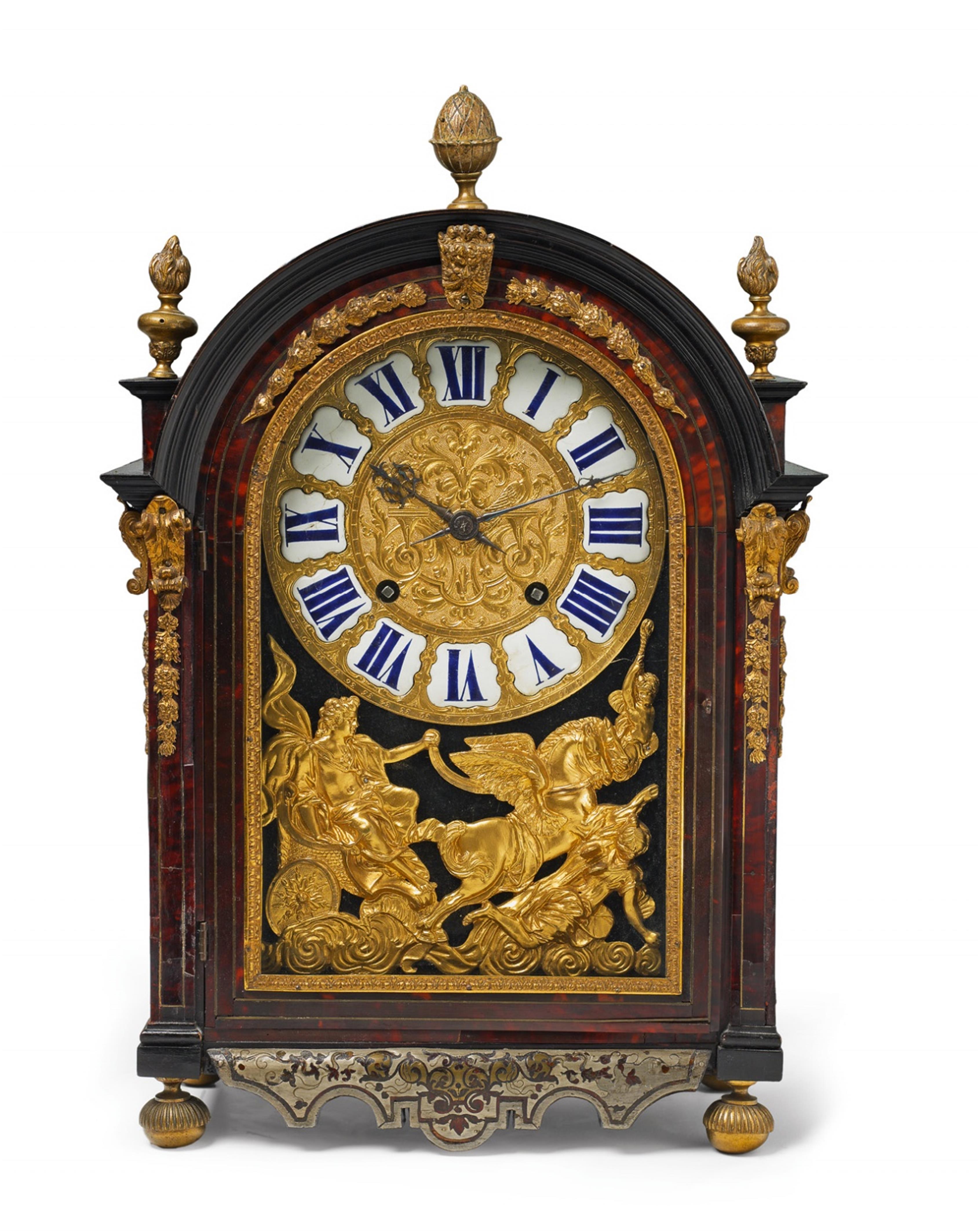 A Parisian époque Louis XIV pendulum clock. - image-1